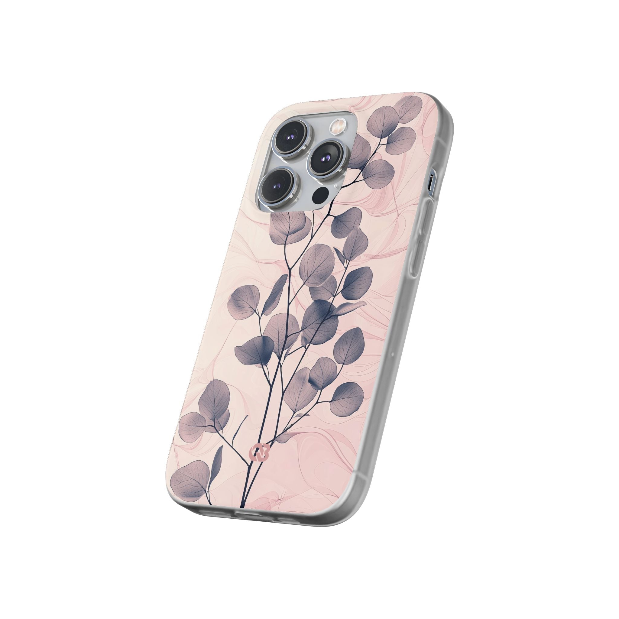 Ethereal Indigo Eucalyptus · Soft Phone Case for iPhone