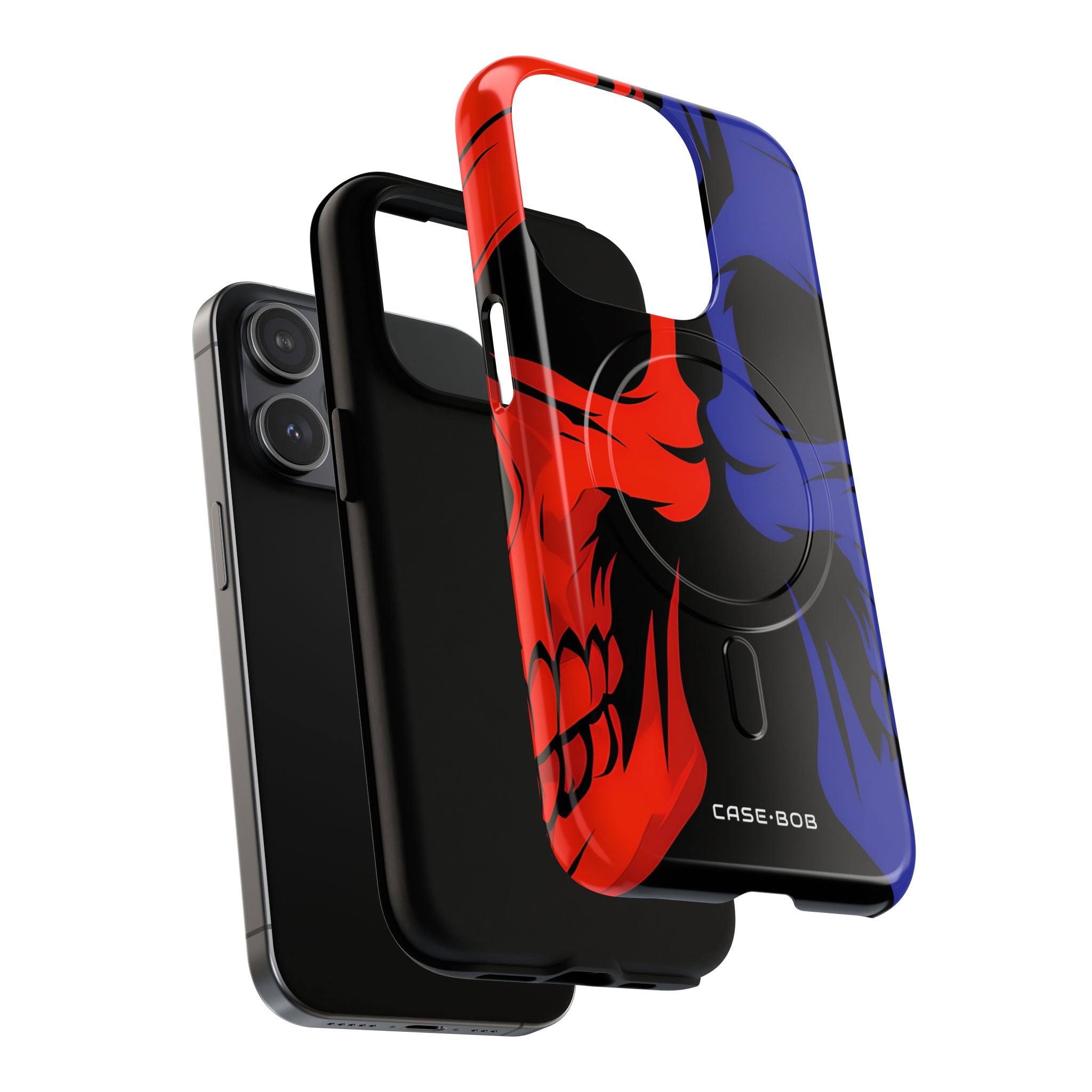 Skull Clash iPhone 15 Pro Case - Tough+