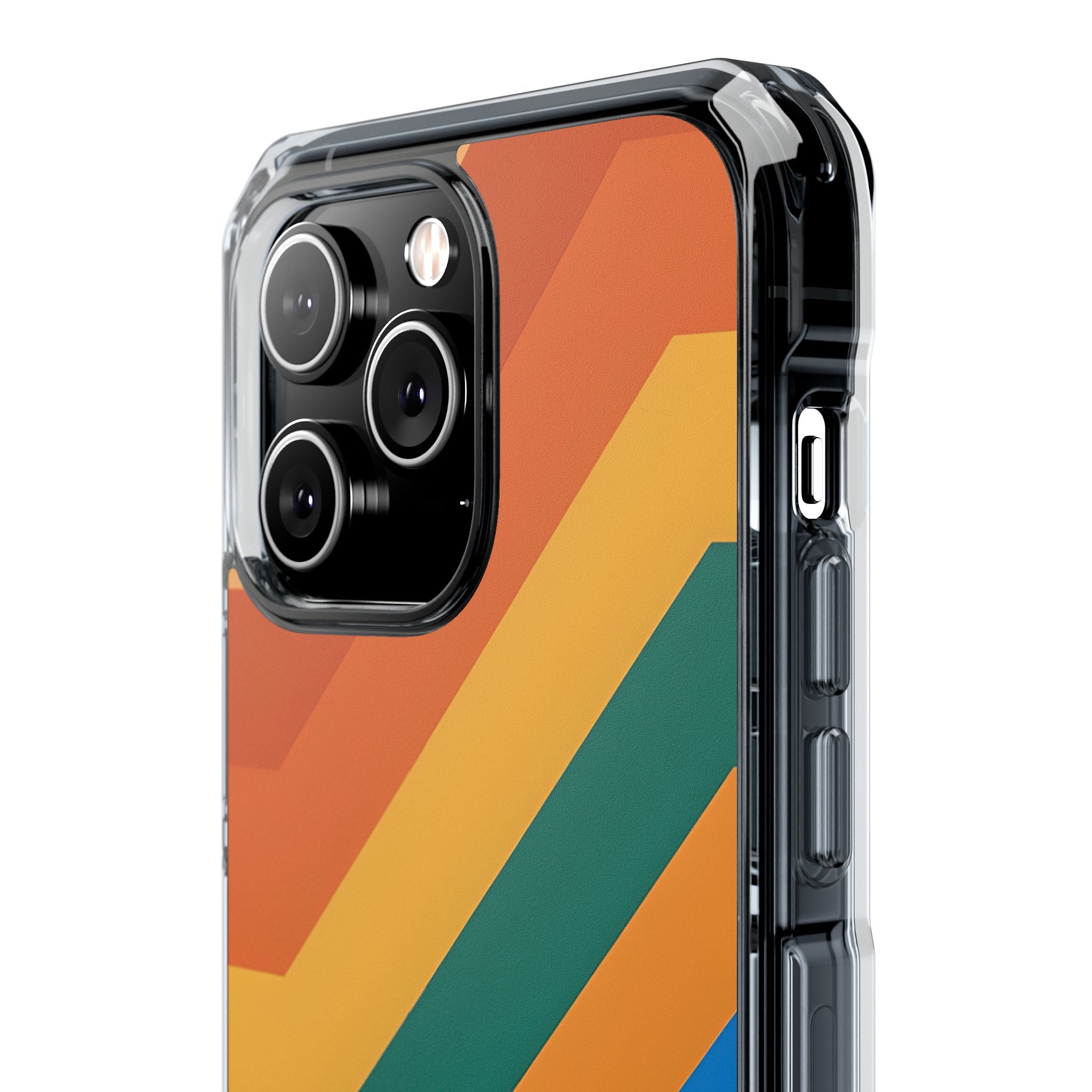 Retro Ridge Lines · Impact Custodia per iPhone · Magsafe