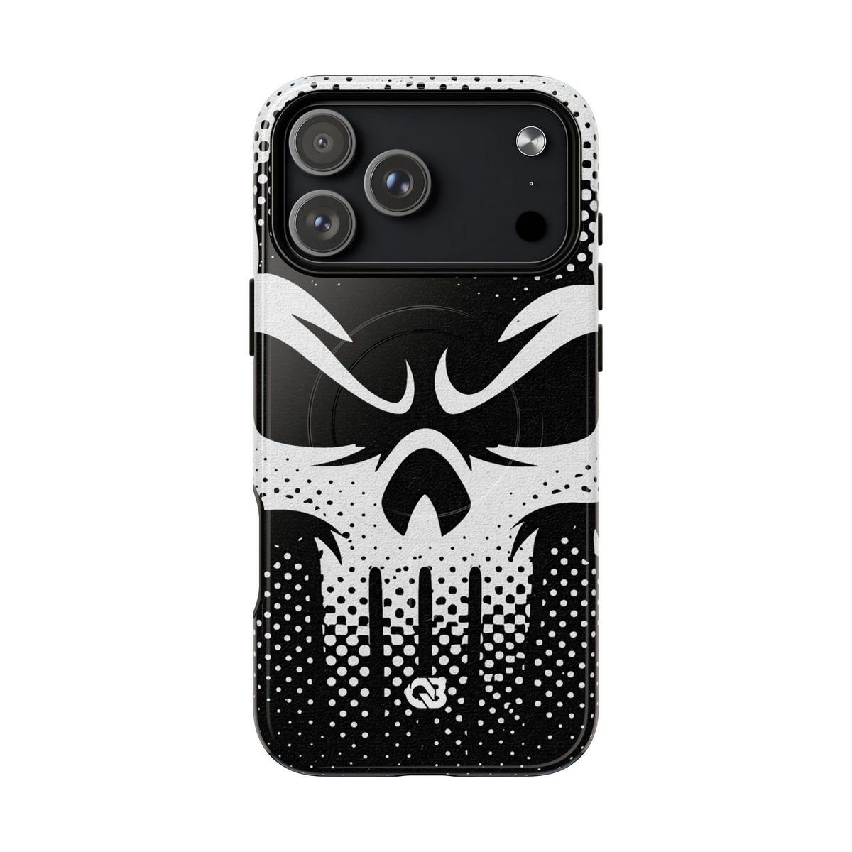 Phantom Halftone · Tough 2.0 Magnetic Phone Case for iPhone · Black