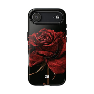 Crimson Noir Rose · Tough 2.0 Magnetic Phone Case for iPhone · Black