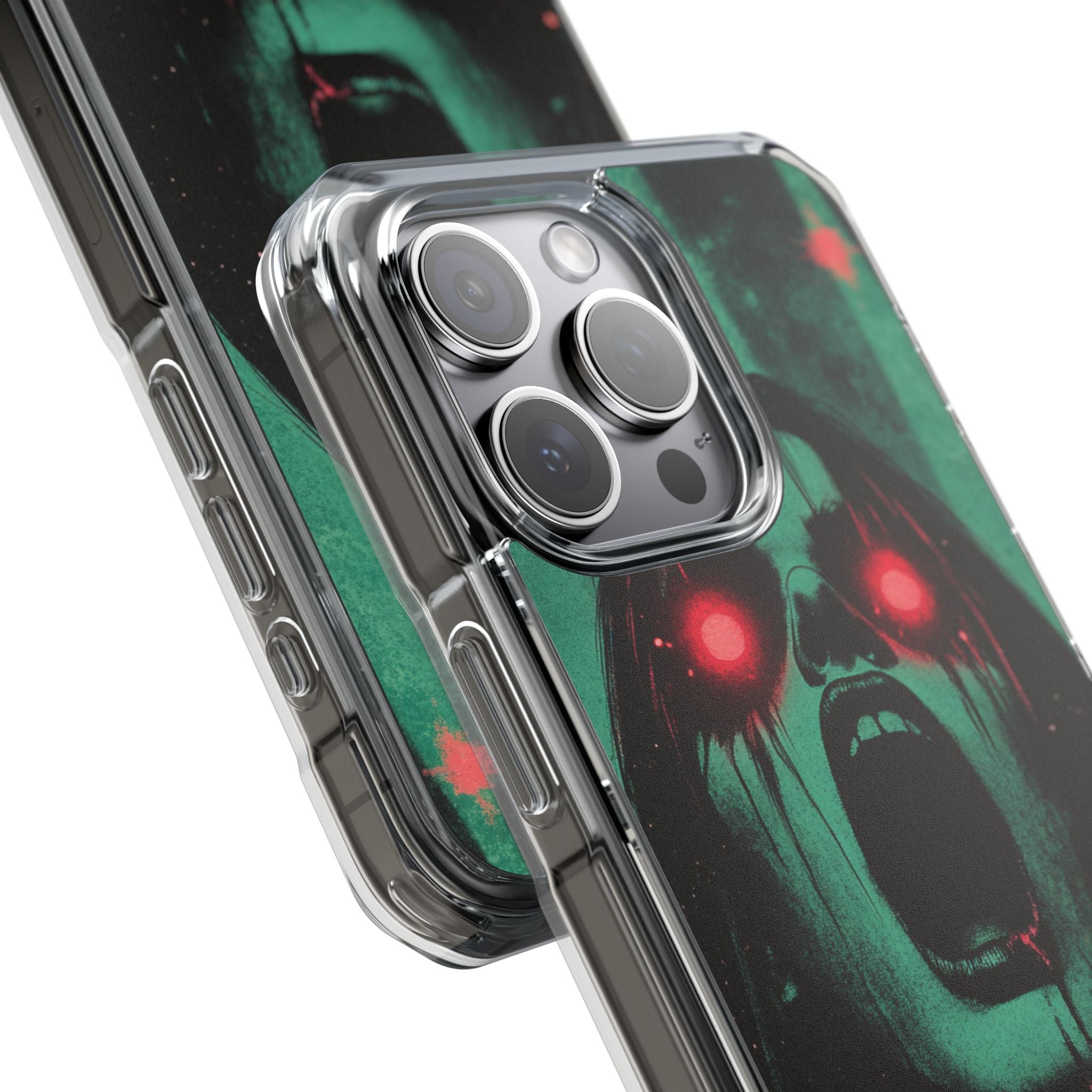 Crimson Emerald Scream · Impact Phone Case for iPhone · Magsafe