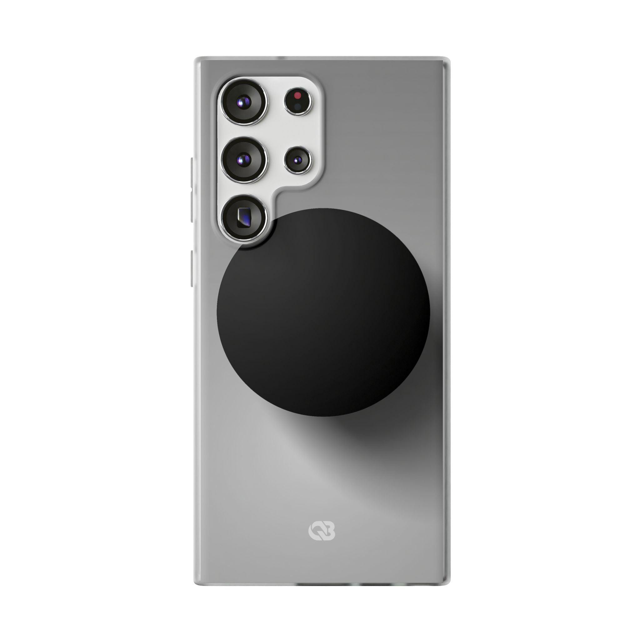 Grey Lite Phone Case for Samsung - Matte Onyx Sphere