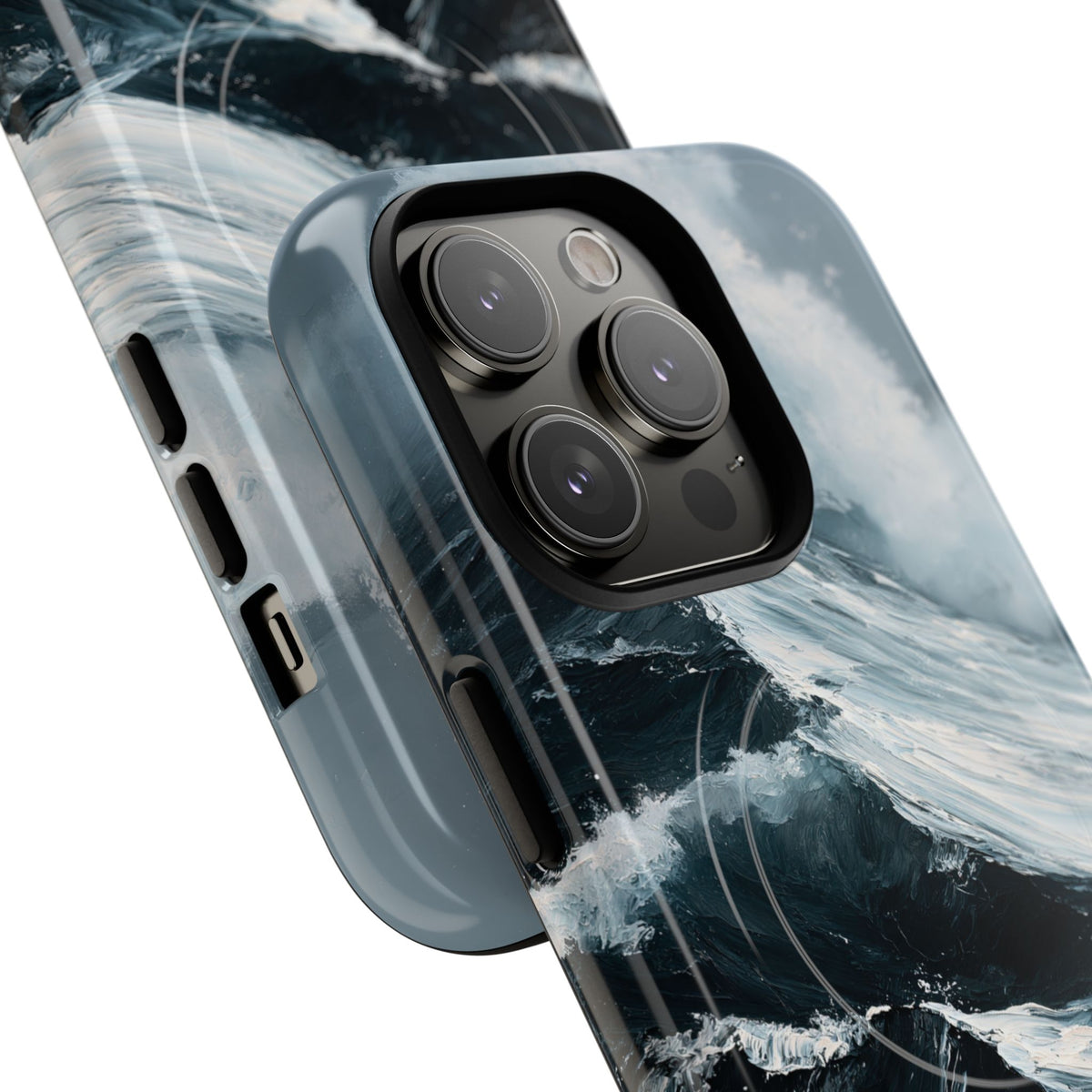 Nordic Swell · Tough 2.0 Magnetic Phone Case for iPhone · Blue