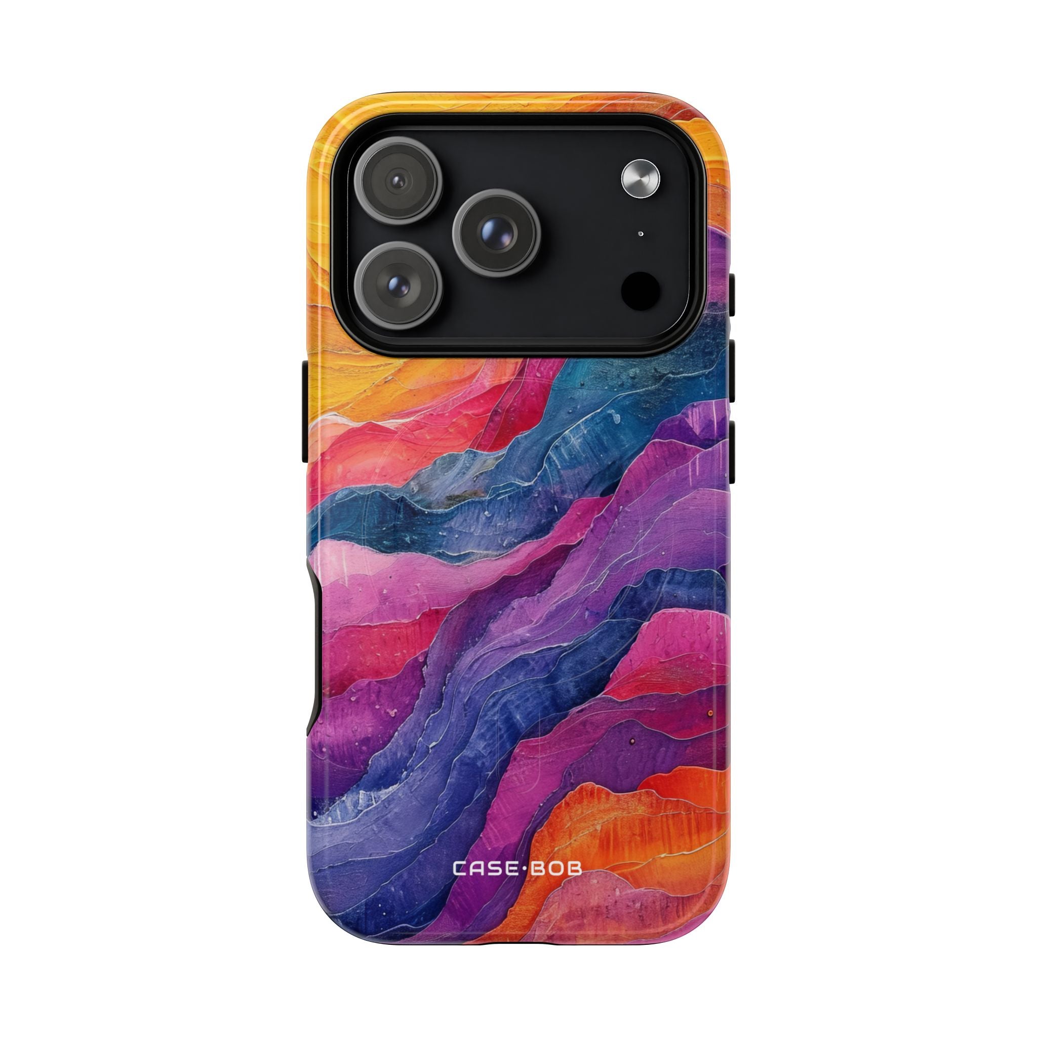 Vibrant Flow iPhone 17 Pro Case - Tough+ - CASE•BOB