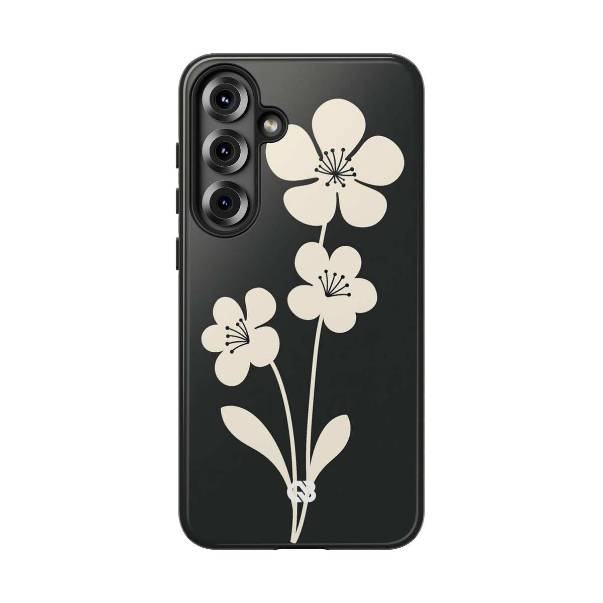 Nordic Blossom · Tough Phone Case for Samsung · Black