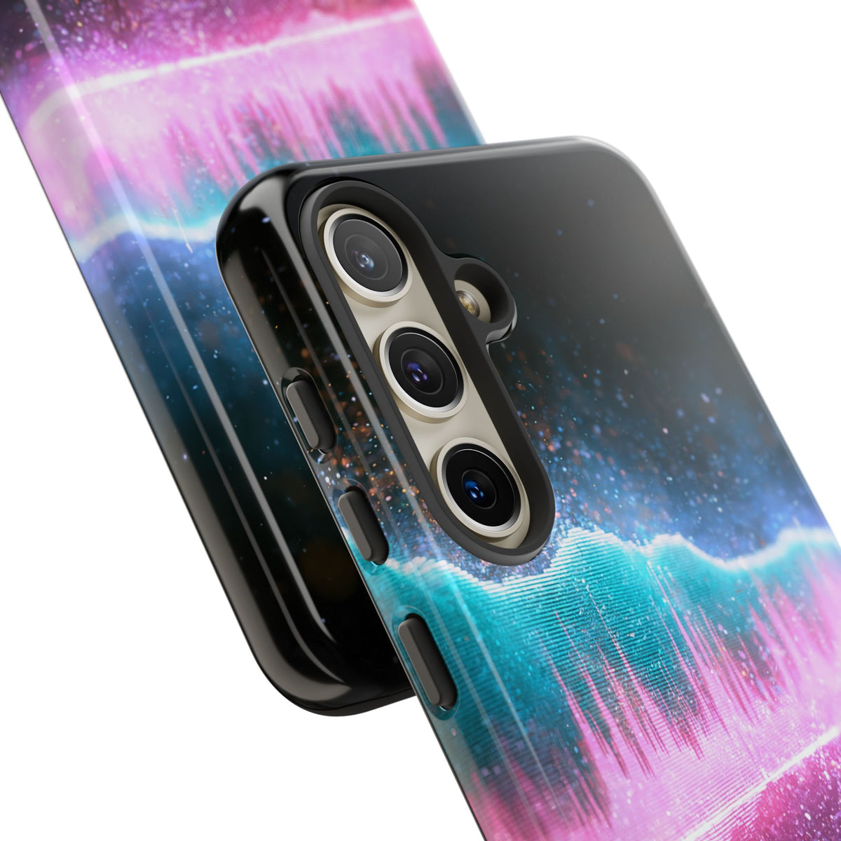 Digital Frequency · Tough Phone Case for Samsung · Pink
