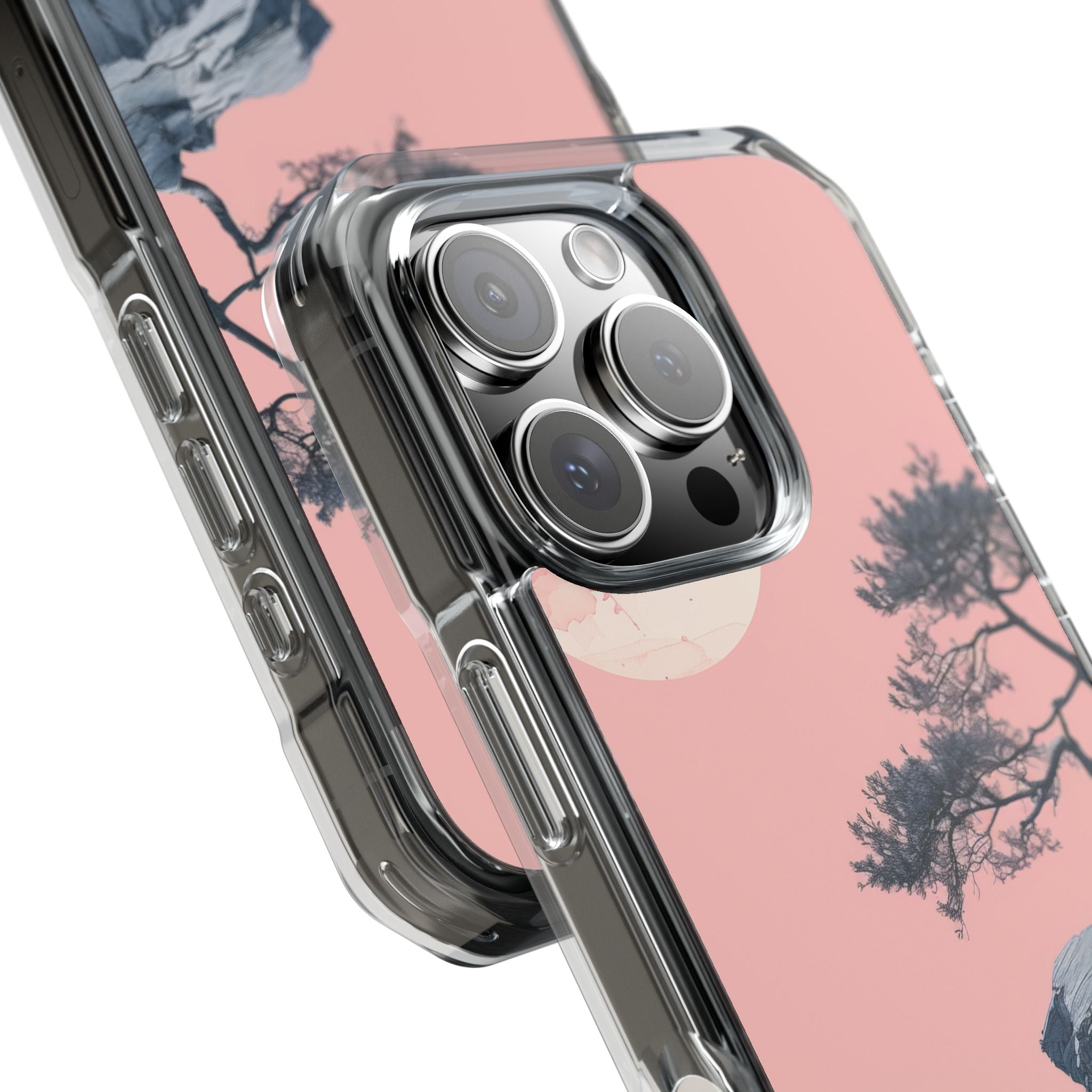 Crimson Moon Tree iPhone 16 Pro Case - Impact