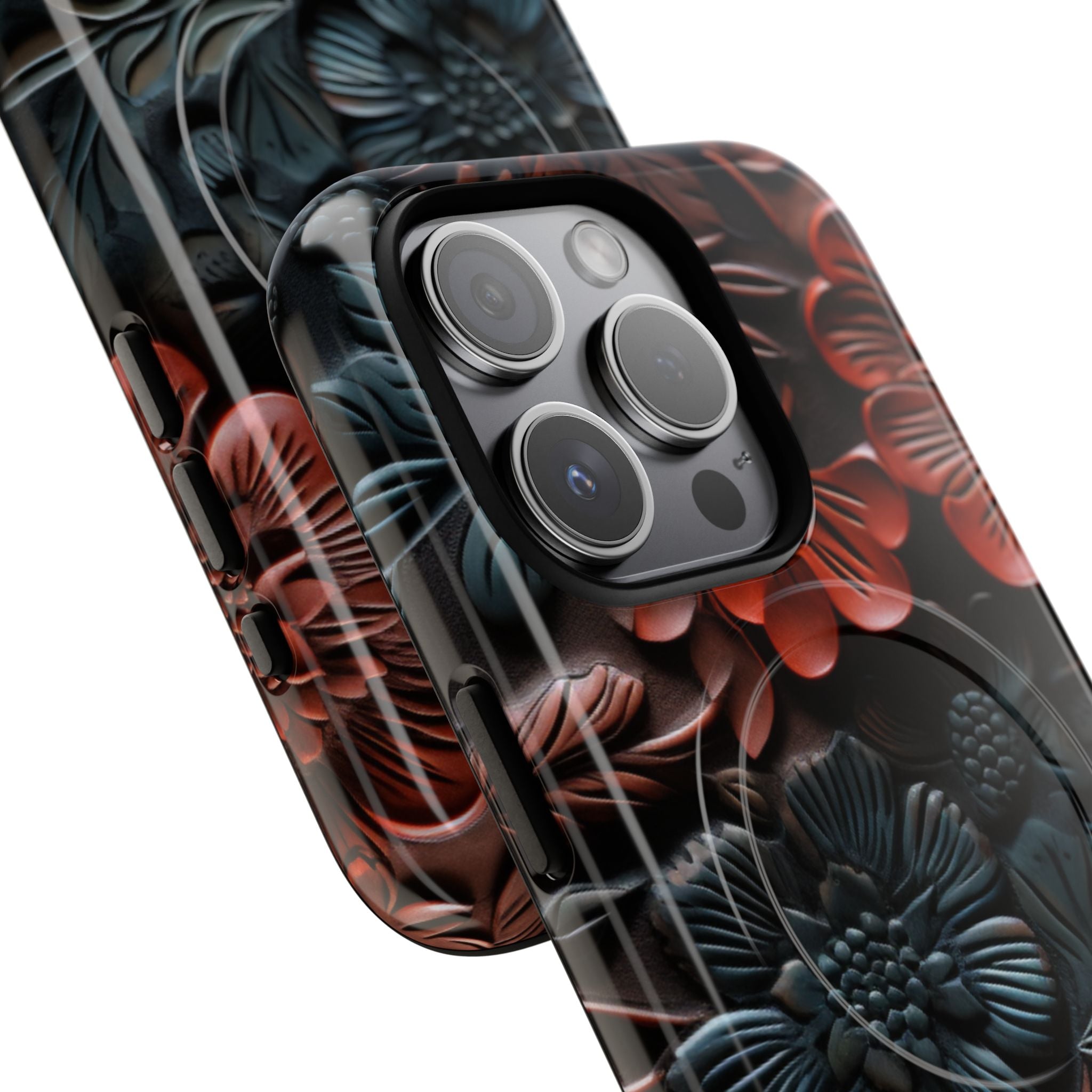 Carved Earth Bloom · Tough+ Phone Case for iPhone · Magsafe