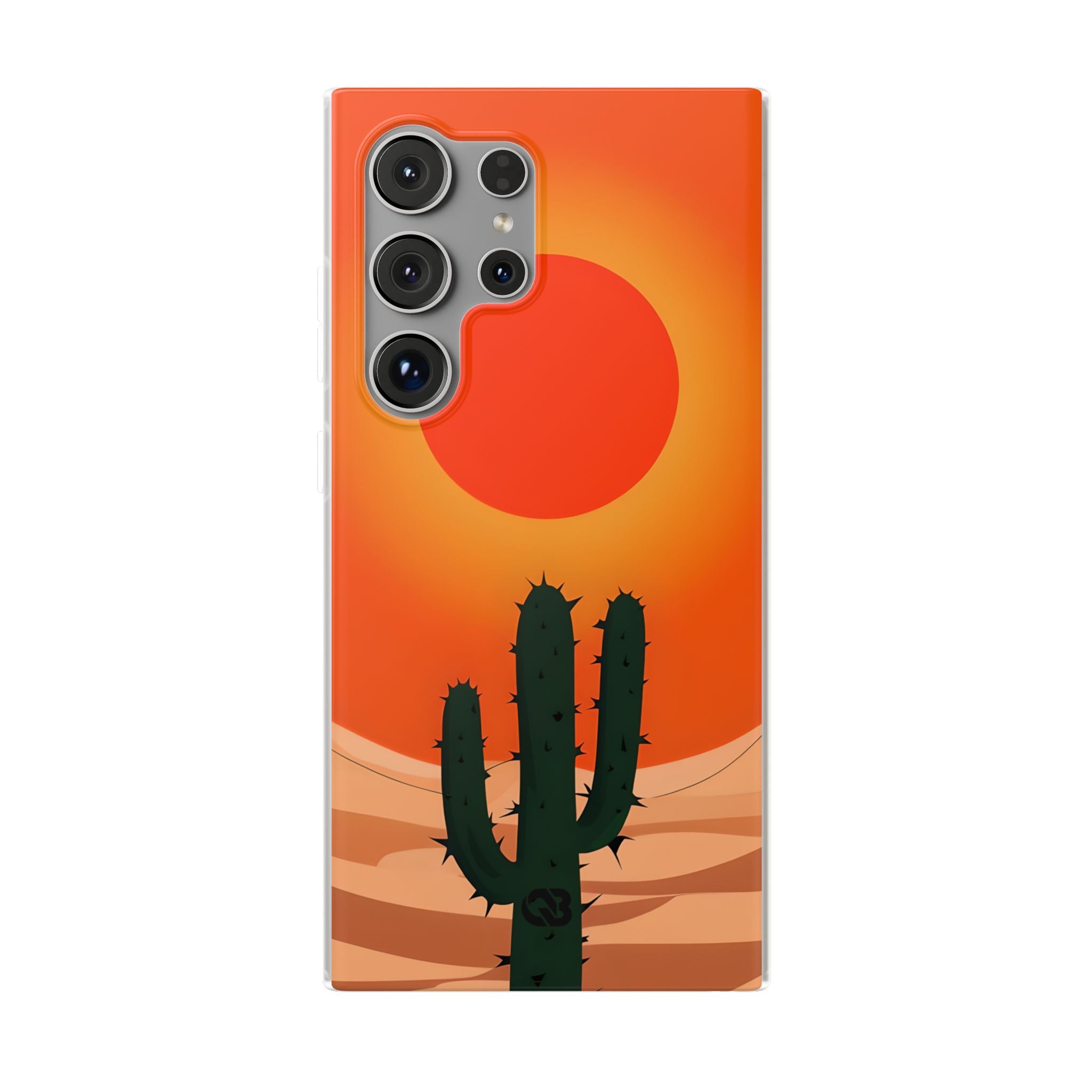 Scorched Saguaro Sunset · Soft Phone Case for Samsung