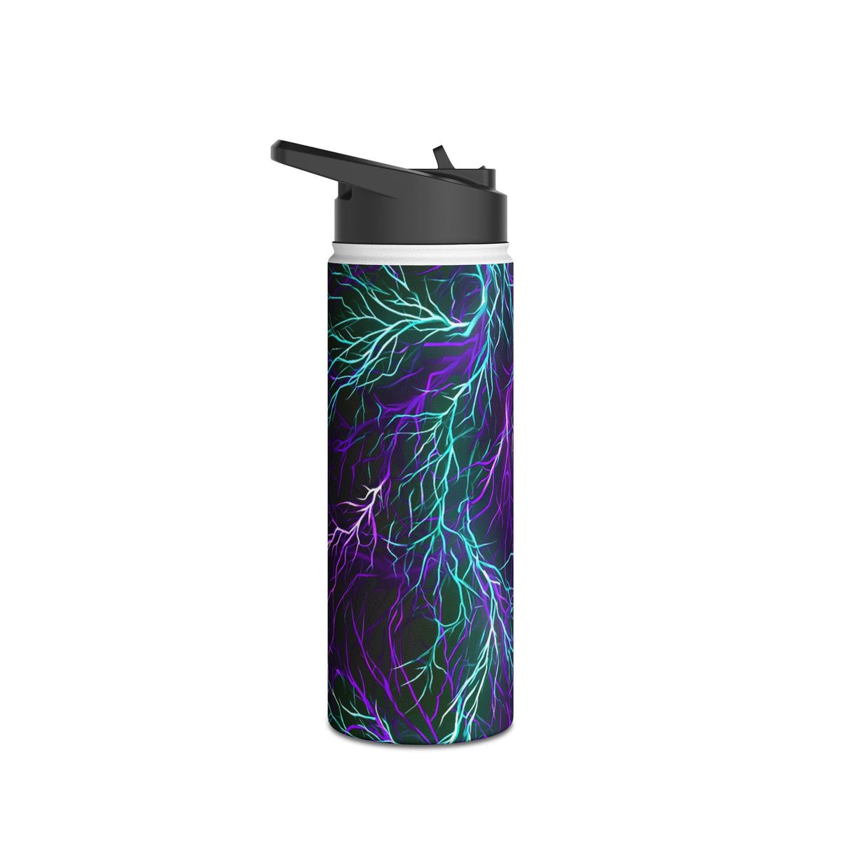 Electric Plasma Arbor · Insulated Water Bottle · Purple