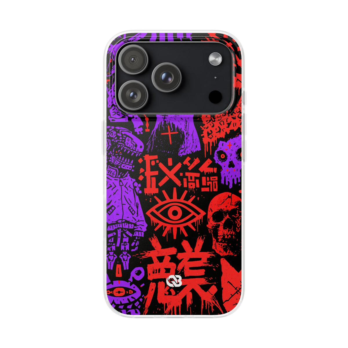 Underground Cyber Glyphs · Lite Phone Case for iPhone · Black