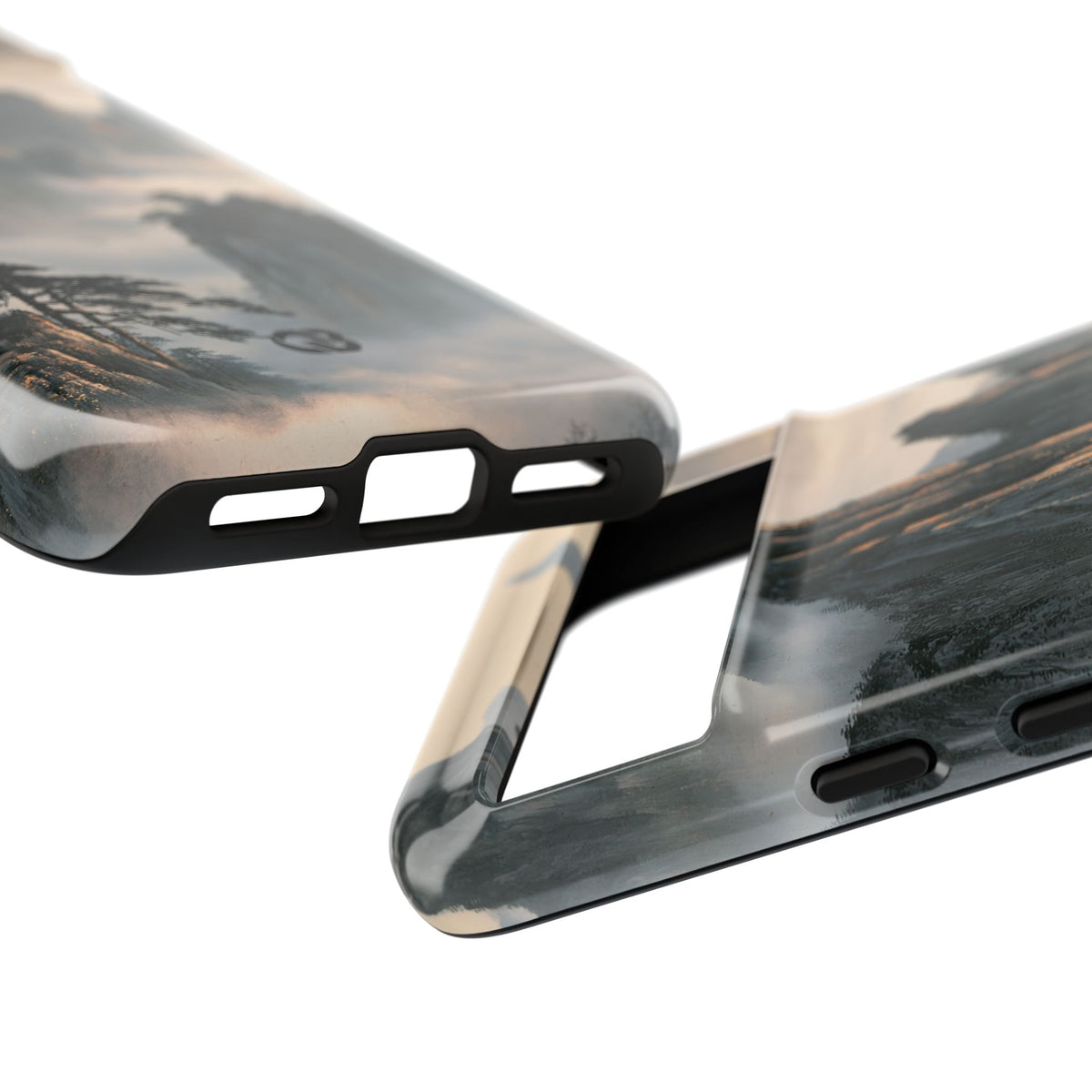 Sacred Mountain Mist · Tough Phone Case for Pixel · Beige