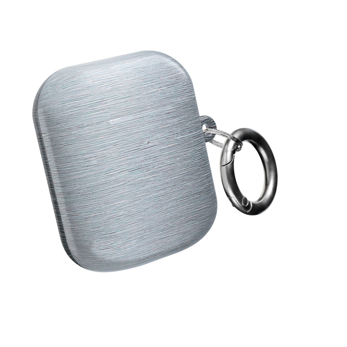Brushed Aluminum · Hard Case for AirPods & AirPods Pro · Silver
