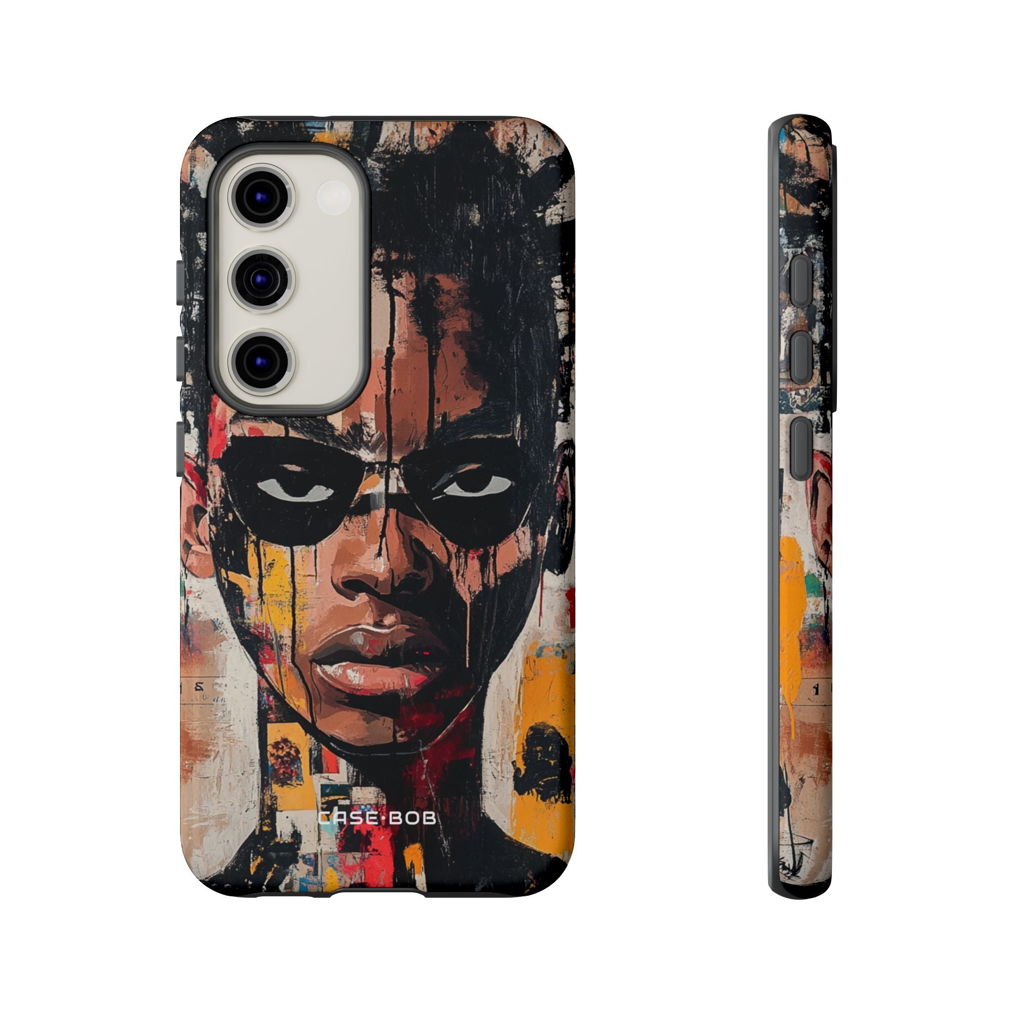 Maskiertes Porträt Drips Samsung S23 Case - Tough