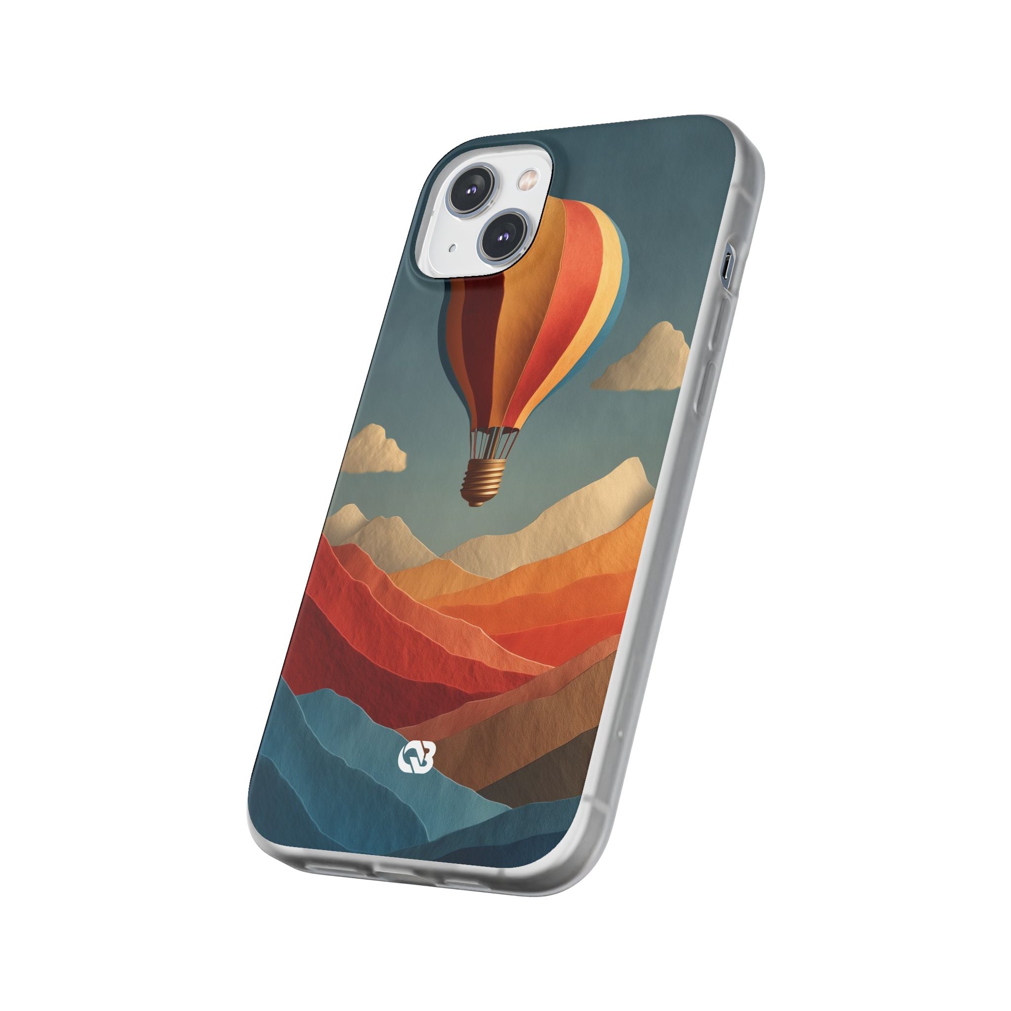 Floating Idea Balloon · Soft Case na telefon dla iPhone