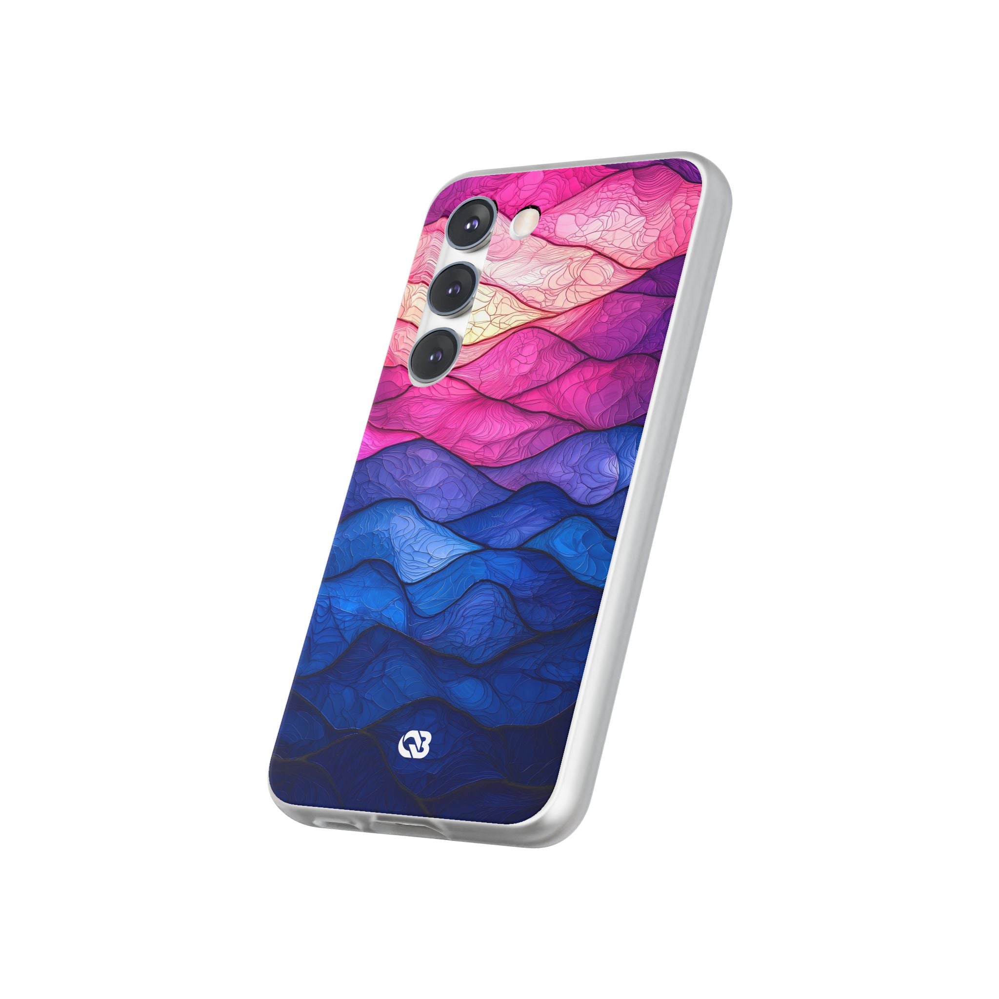 Electric Ridge Flow · Soft Phone Case for Samsung