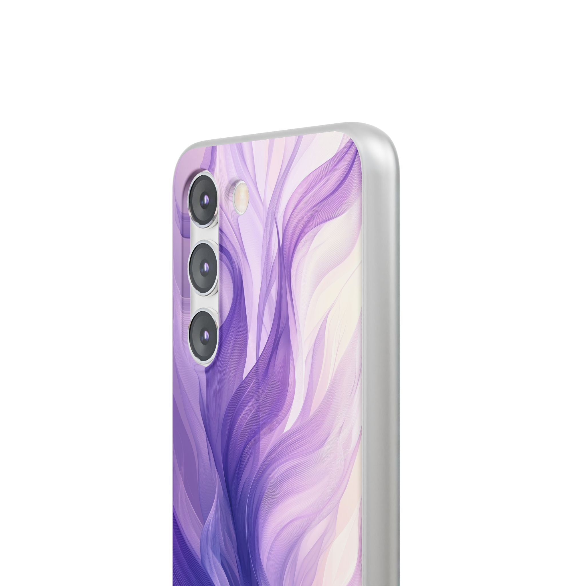 Amethyst Silk Waves · Soft Phone Case for Samsung