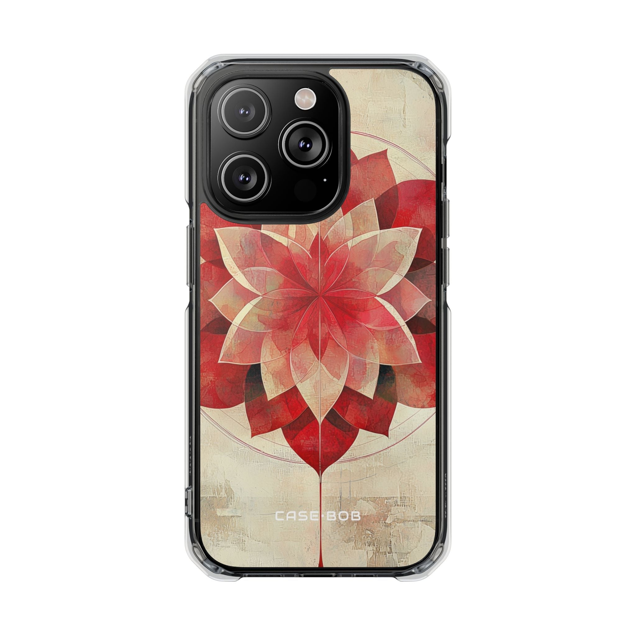 Crimson Bloom iPhone 14 Pro Case - Impact