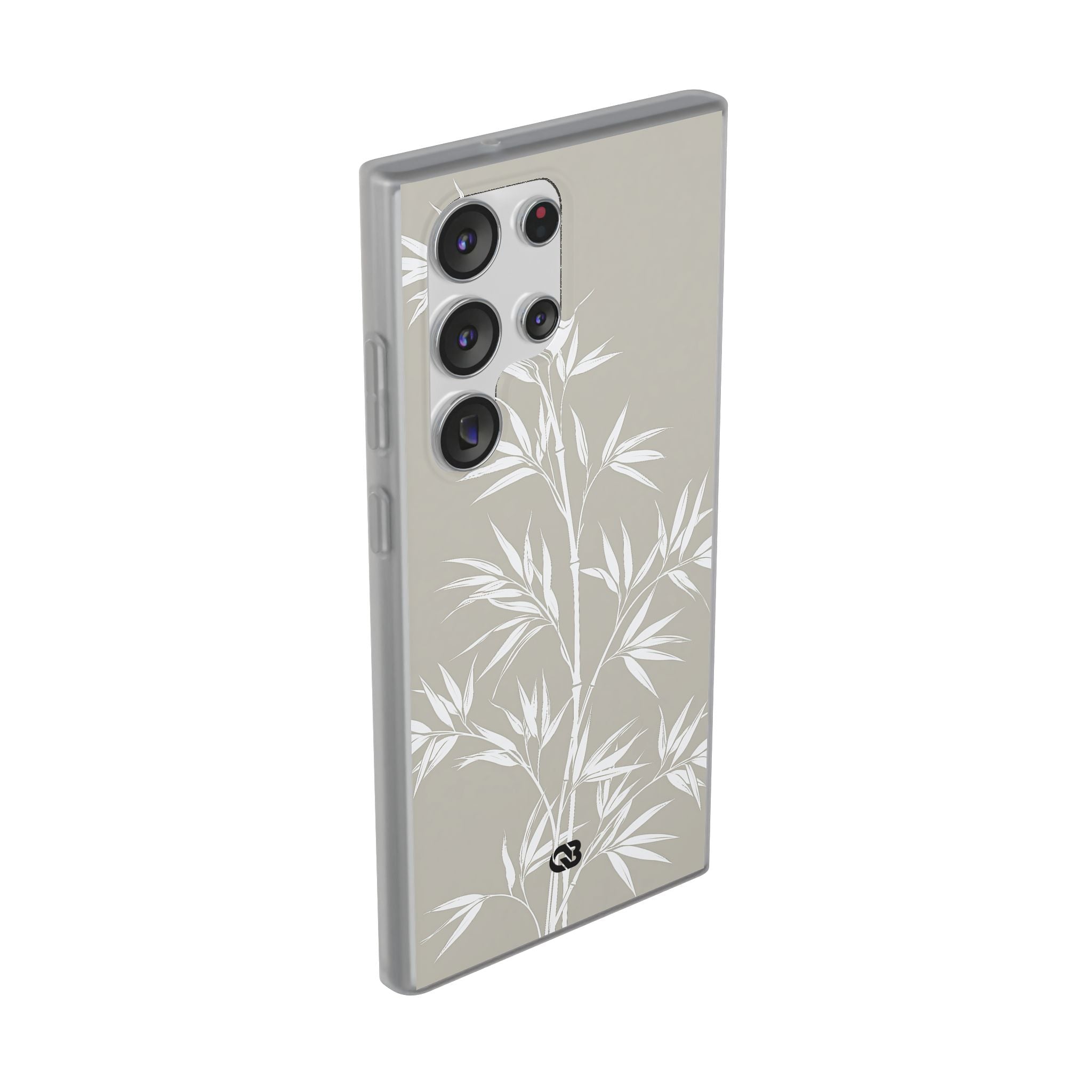 Beige Lite Phone Case for Samsung - Sandstone Bamboo Stalks