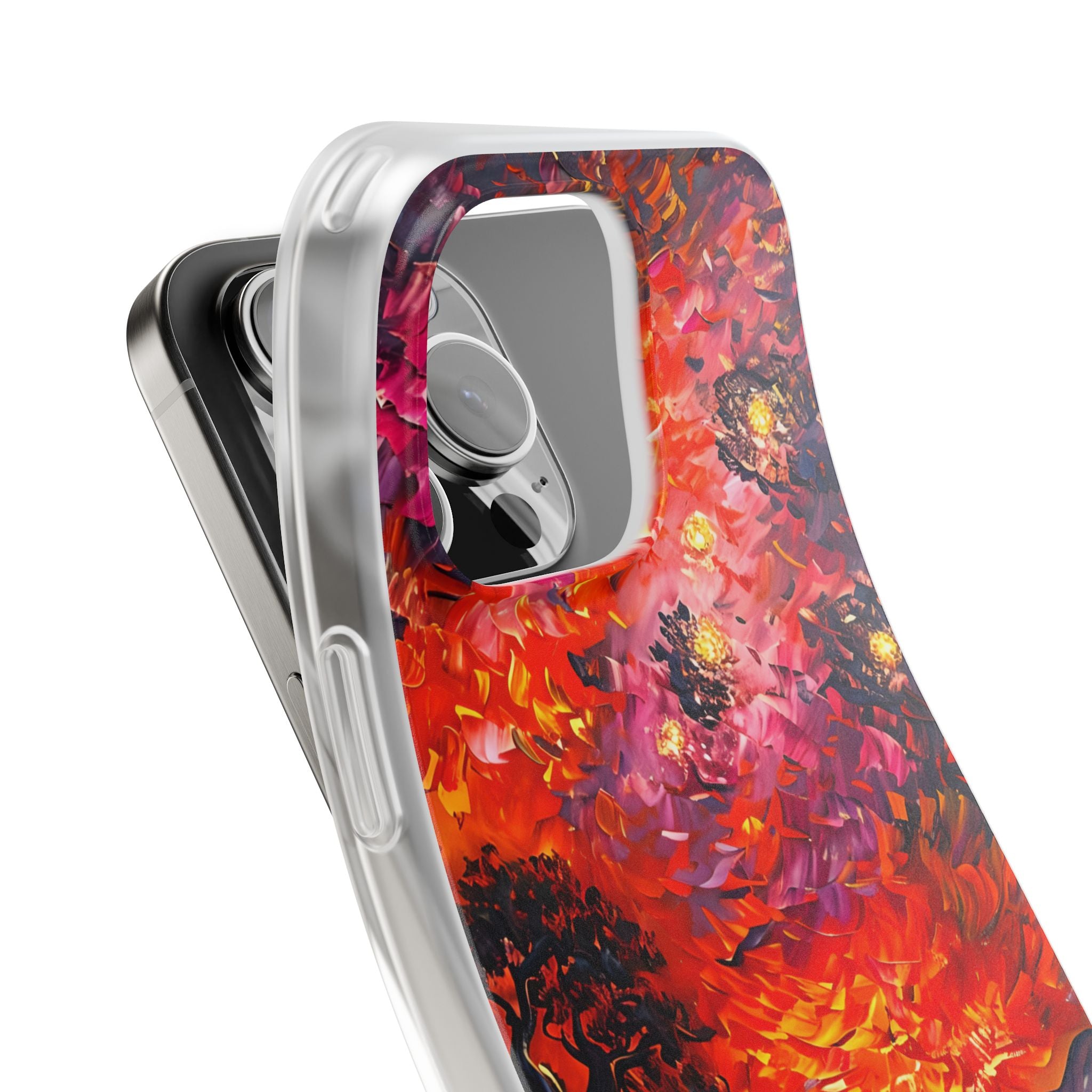 Molten Sky Tree · Soft Handyhülle für iPhone