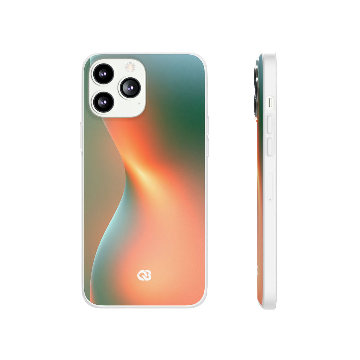 Radiant Contour · Lite Phone Case for iPhone · Orange