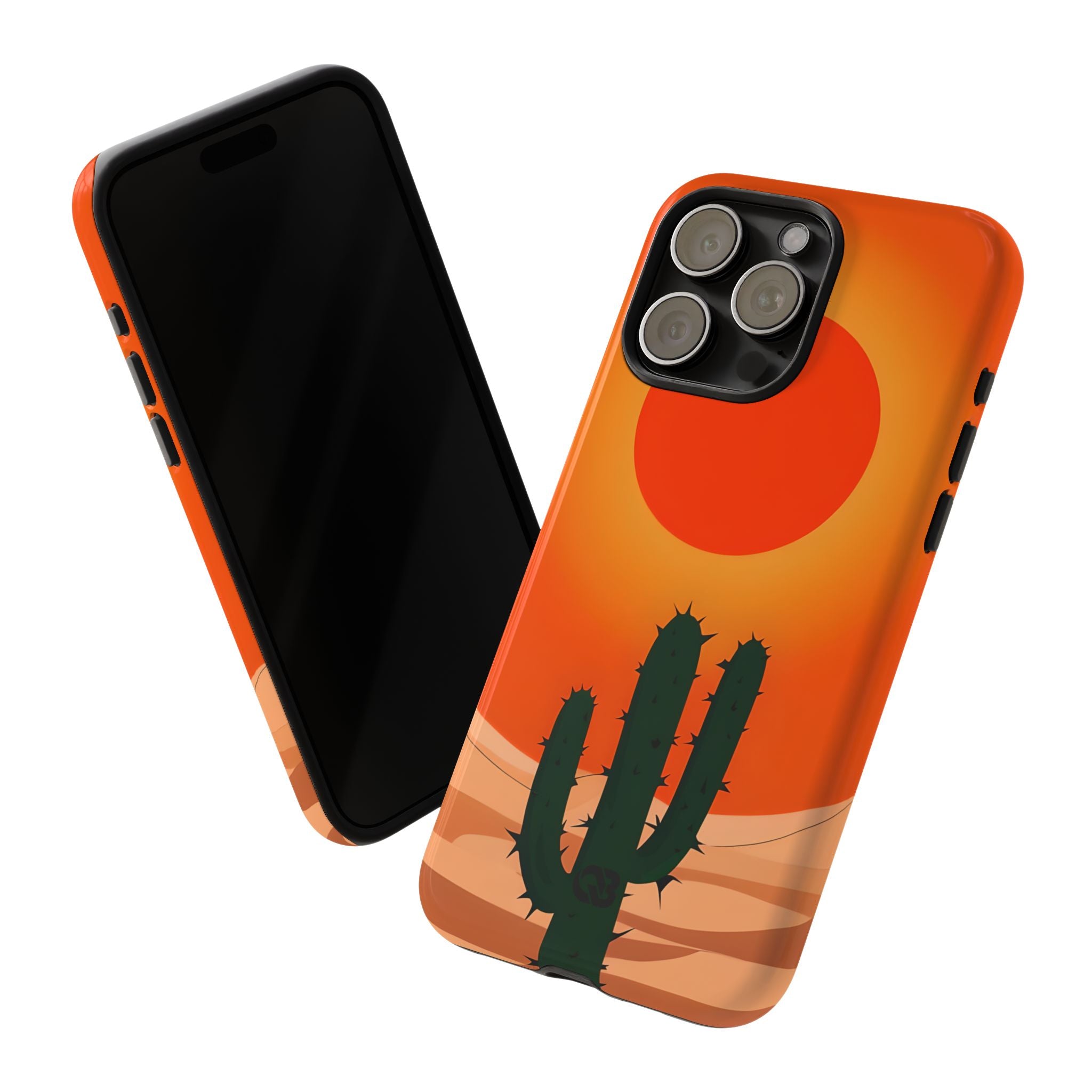 Scorched Saguaro Sunset · Tough Phone Case for iPhone