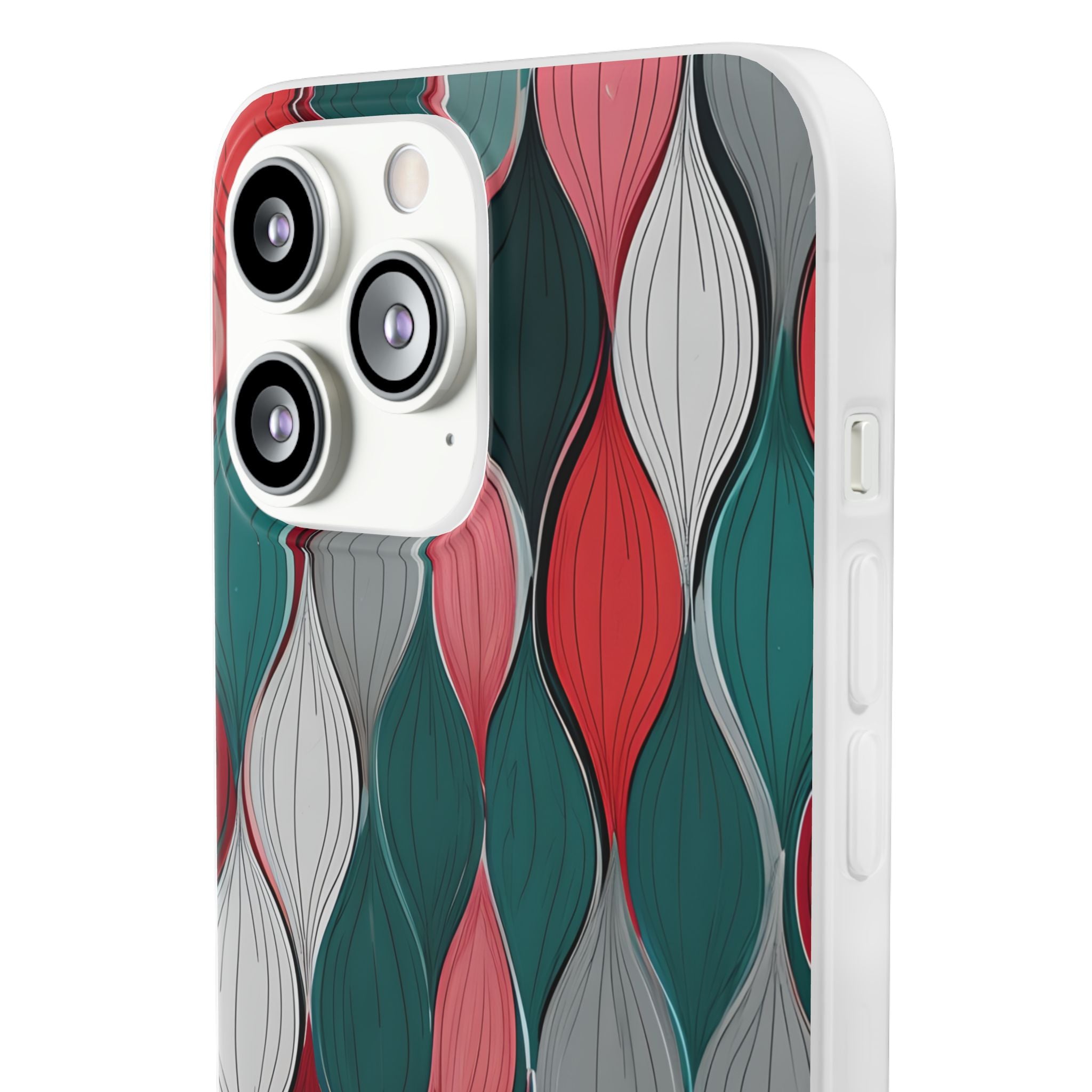 Lehväkaskadi Teal iPhone 13 Pro Max - Soft