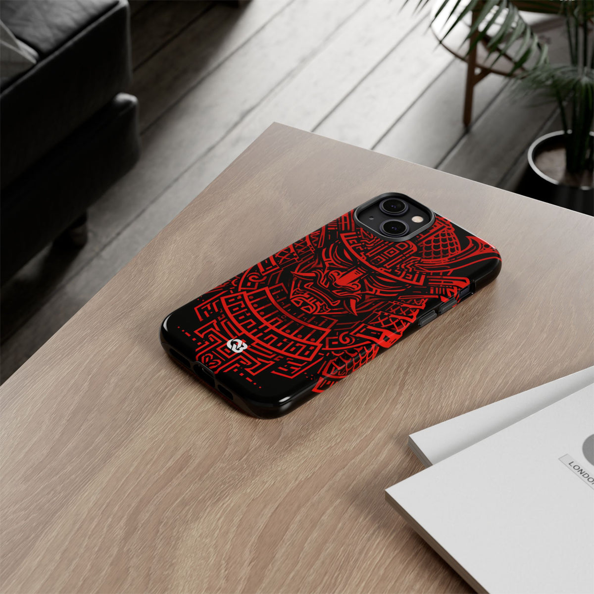 Crimson Kabuto · Tough Phone Case for iPhone · Red