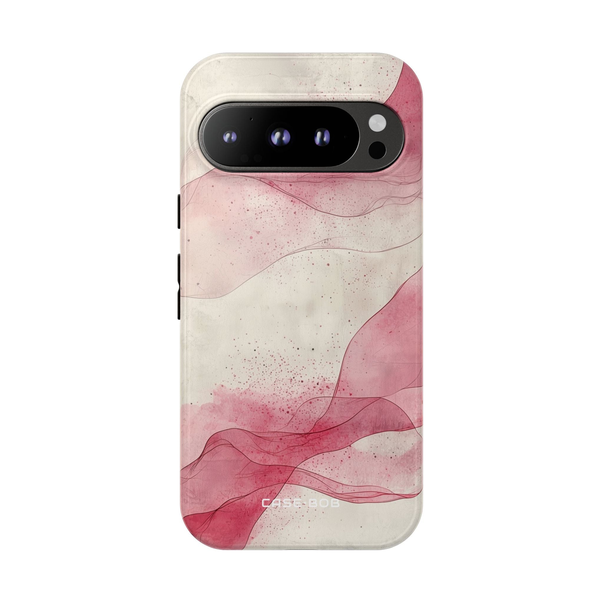 Crimson Waves Google Pixel 9 Pro Case - Tough
