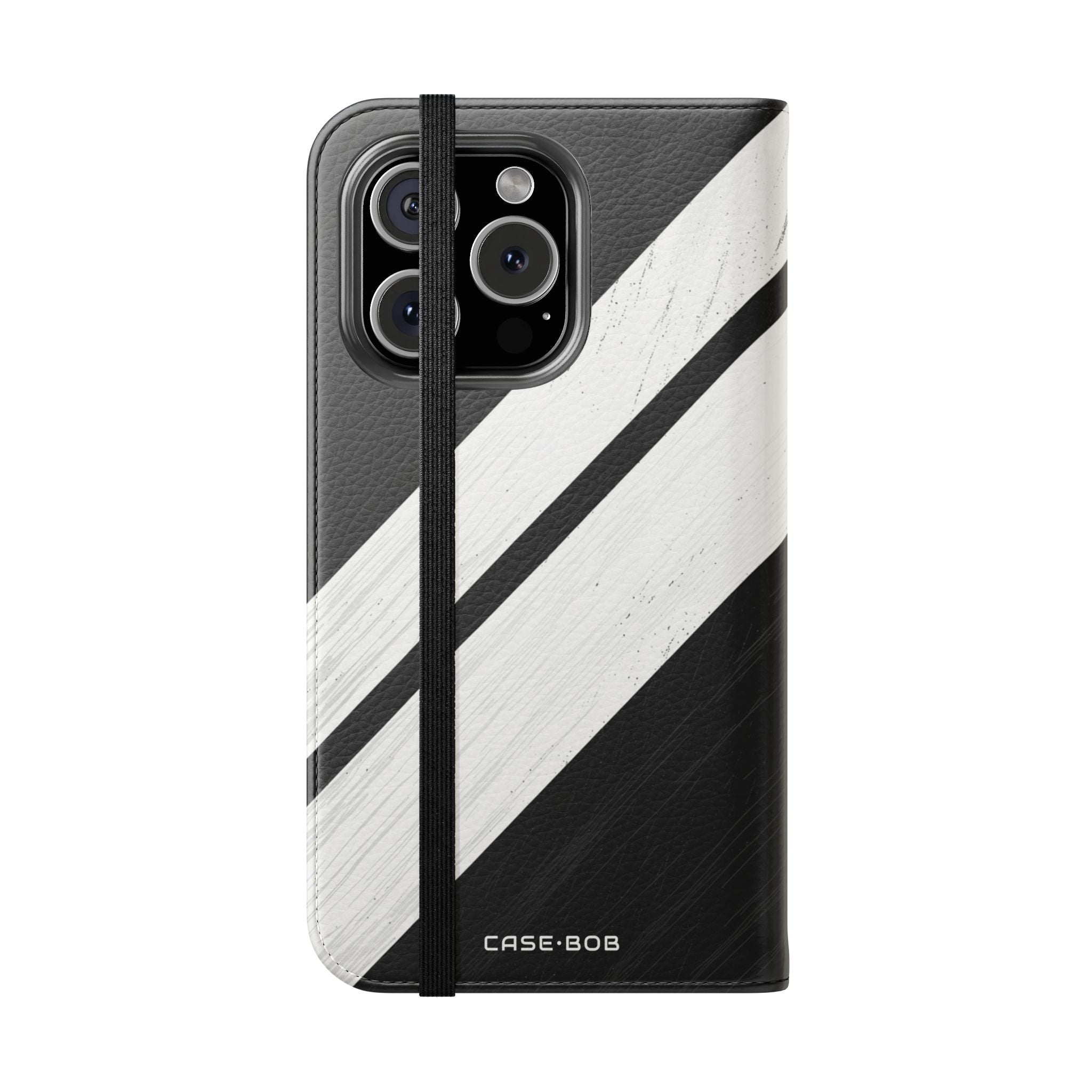 Striped Texture - iPhone 16 Pro Case - Wallet