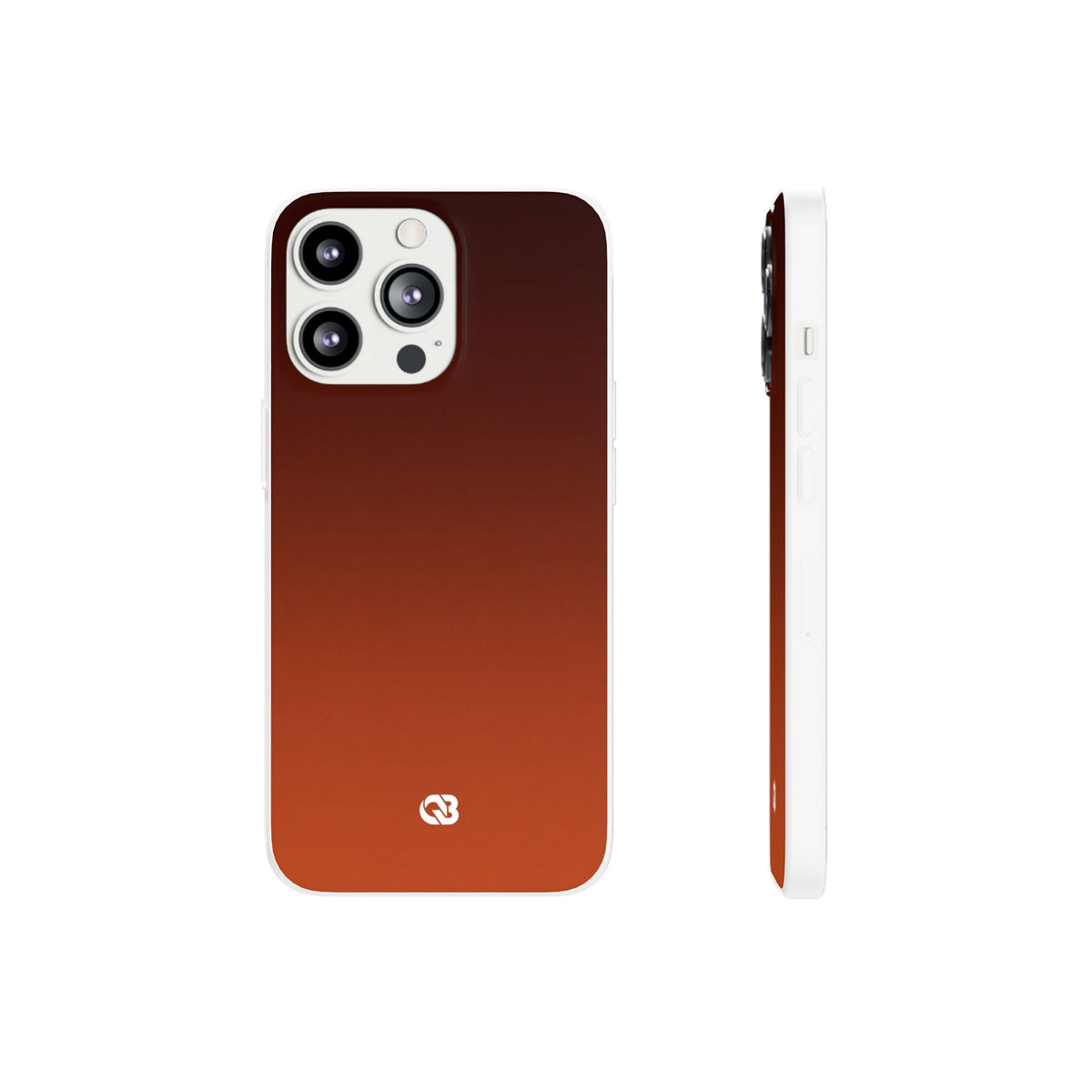Burnt Amber Spectrum · Lite Phone Case for iPhone · Orange