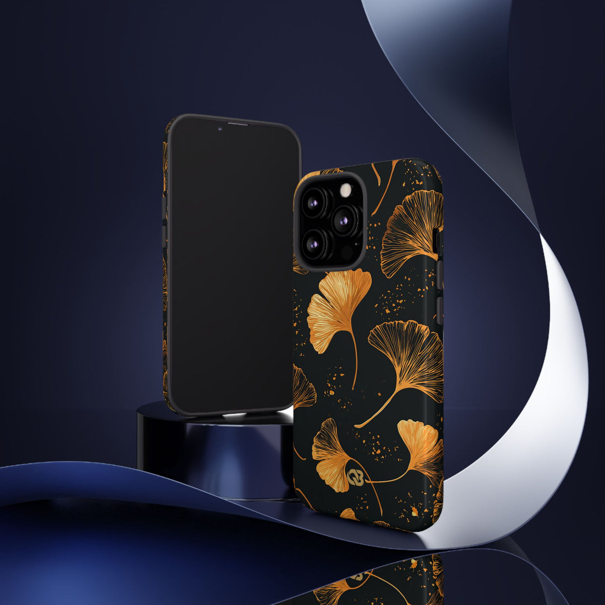 Gilded Ginkgo · Tough Phone Case for iPhone · Gold