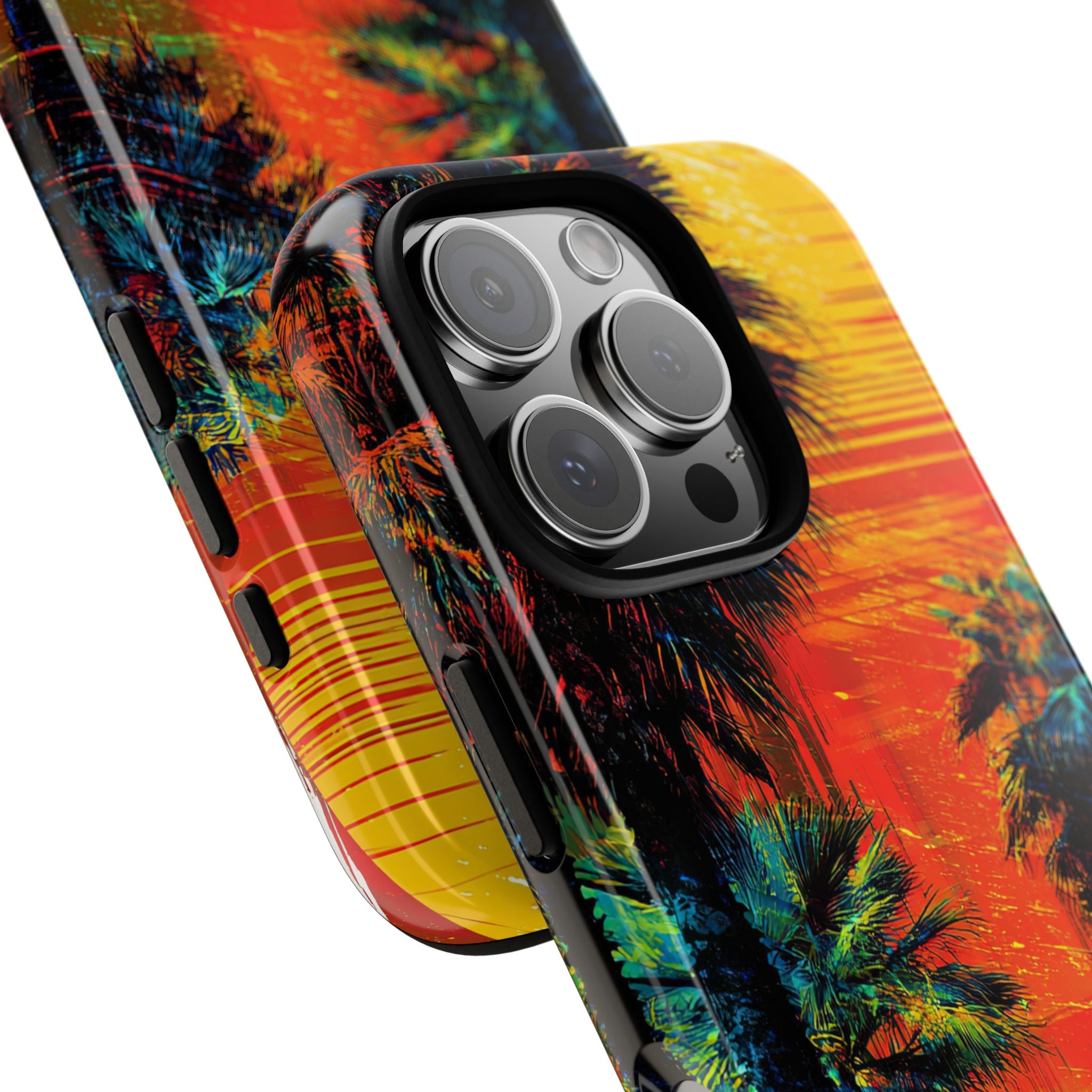 Golden Palms iPhone 16 Pro Case - Tough