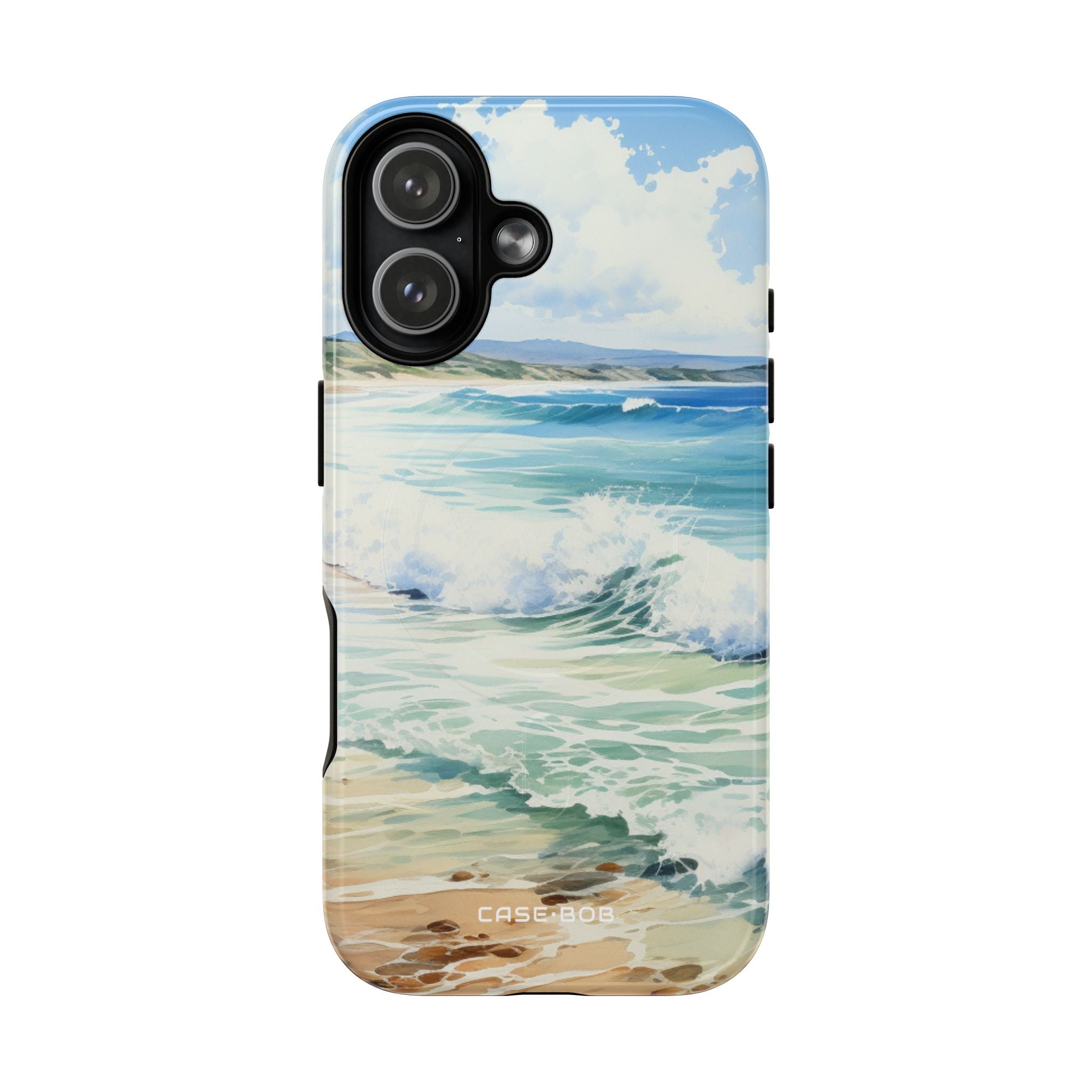 Foamy Wave Breeze iPhone 17 Case - Tough+ - CASE•BOB