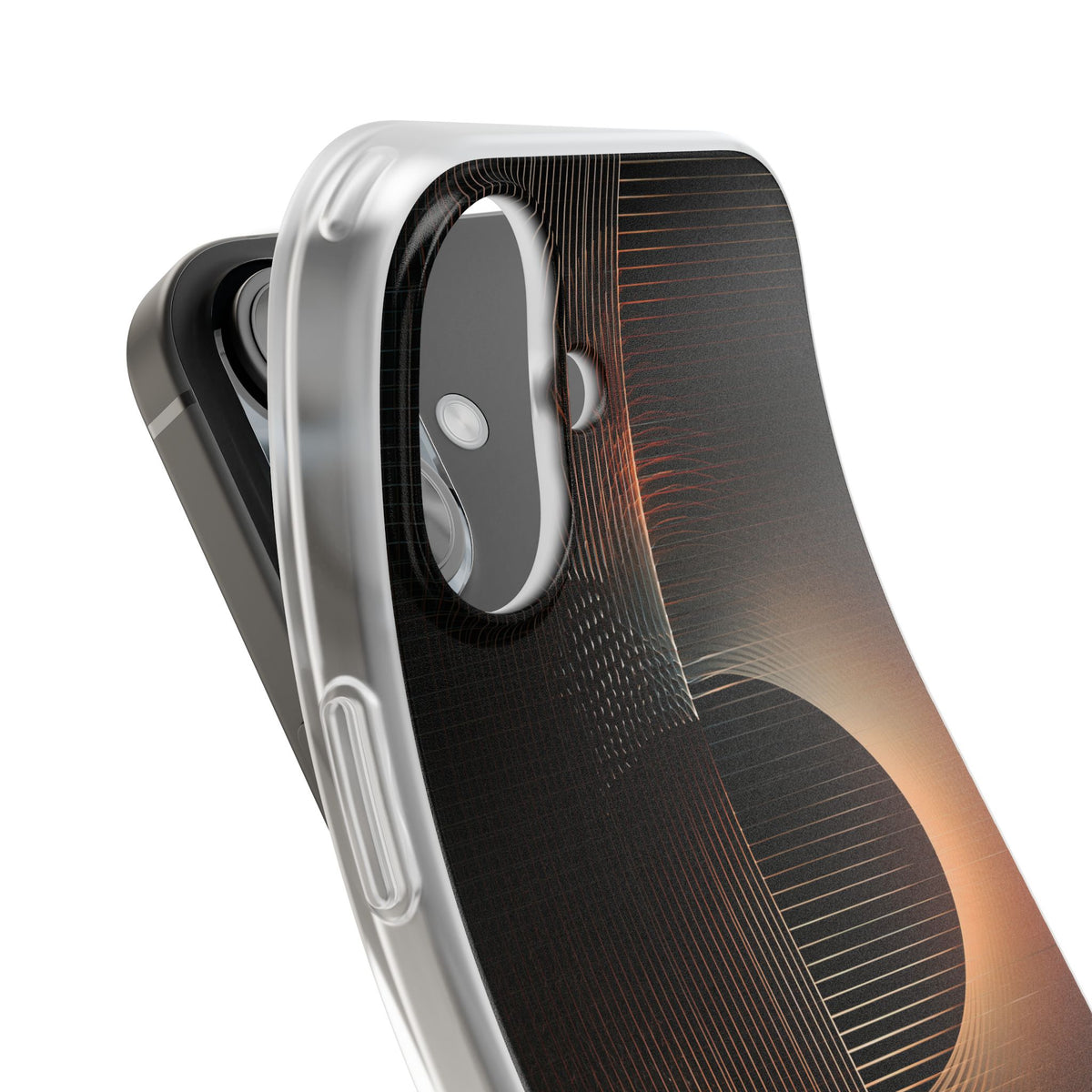 Amber Meridian · Lite Phone Case for iPhone · Black