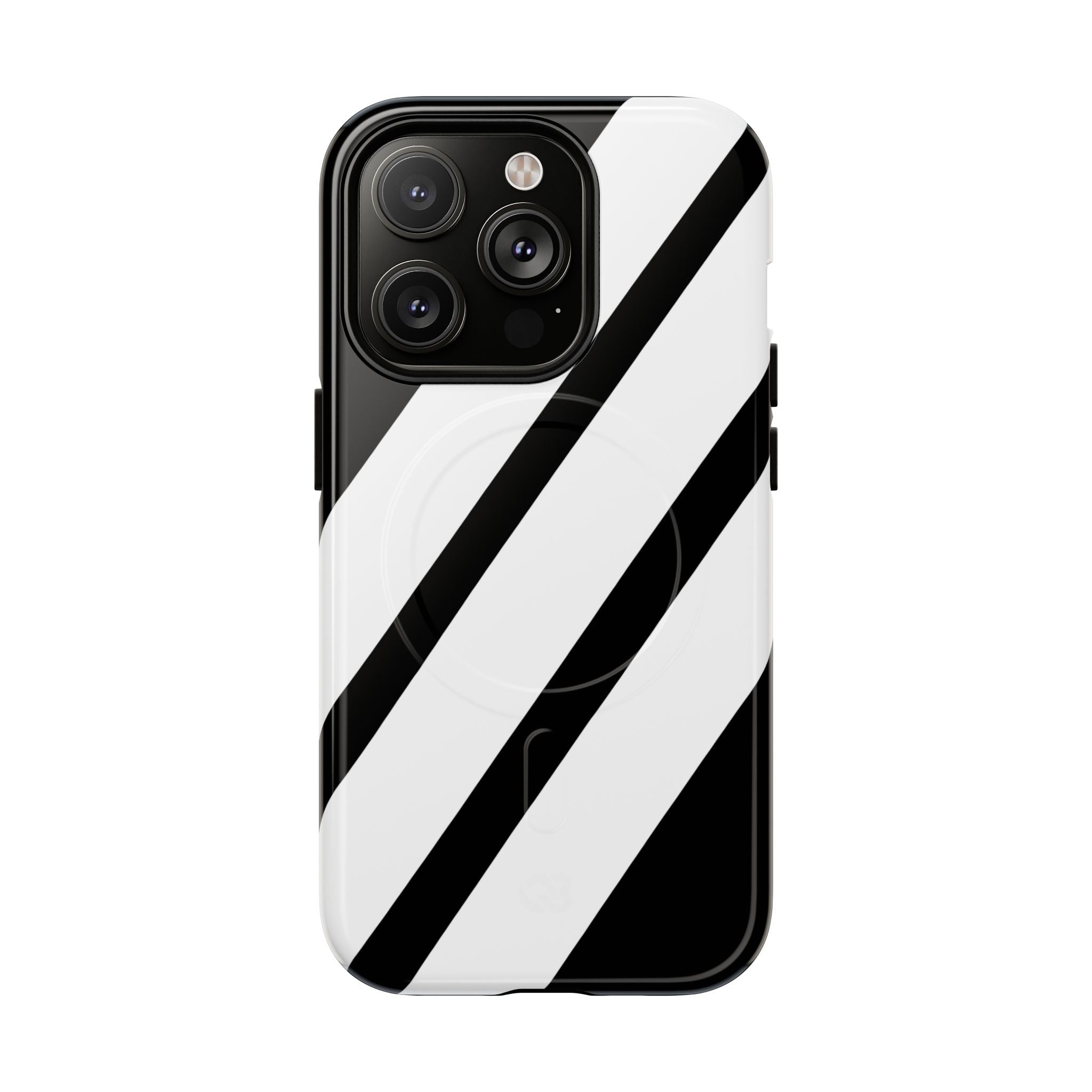 Obsidian White Bars · Tough+ Phone Case for iPhone · Magsafe