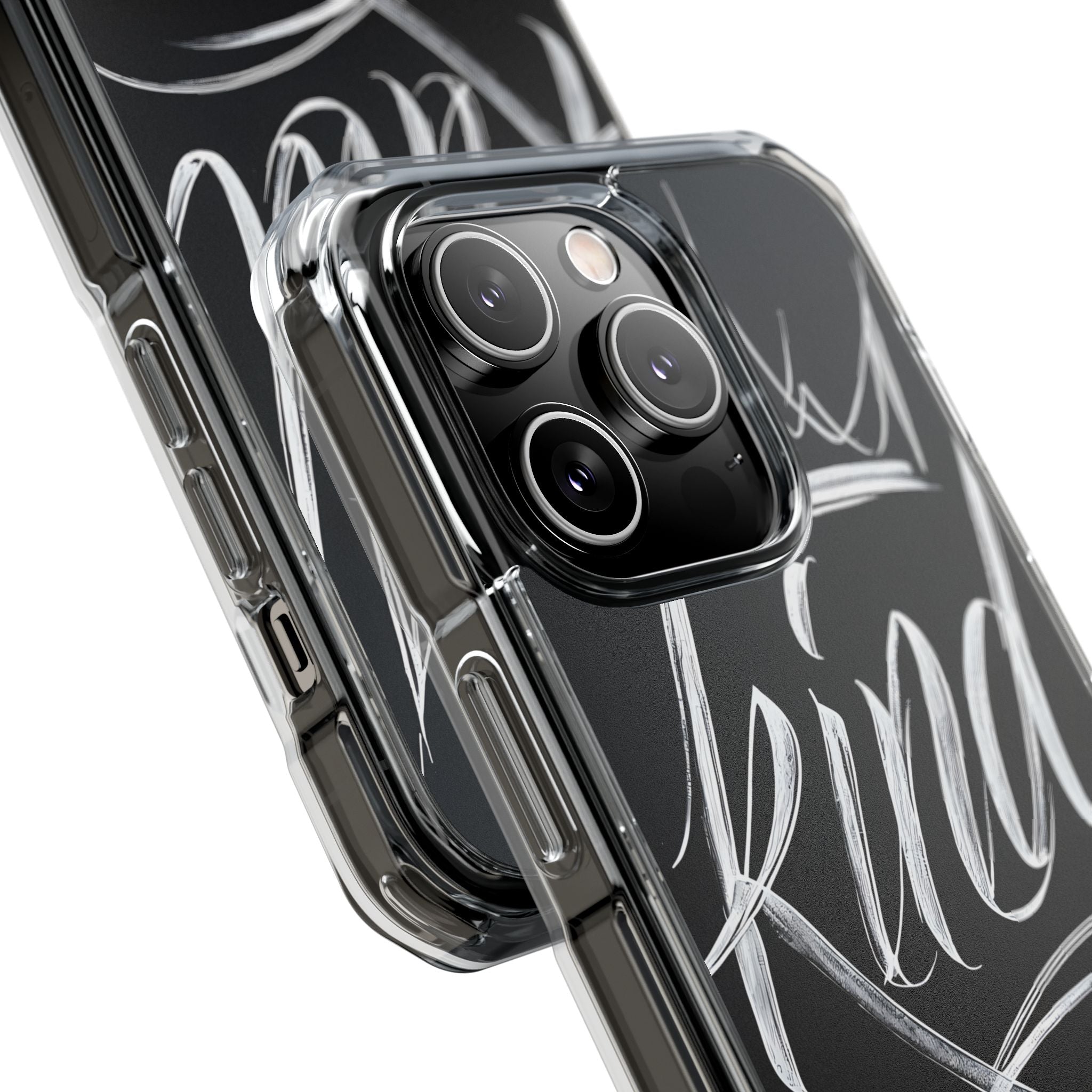 Noir Crown Script · Impact Phone Case for iPhone · Magsafe