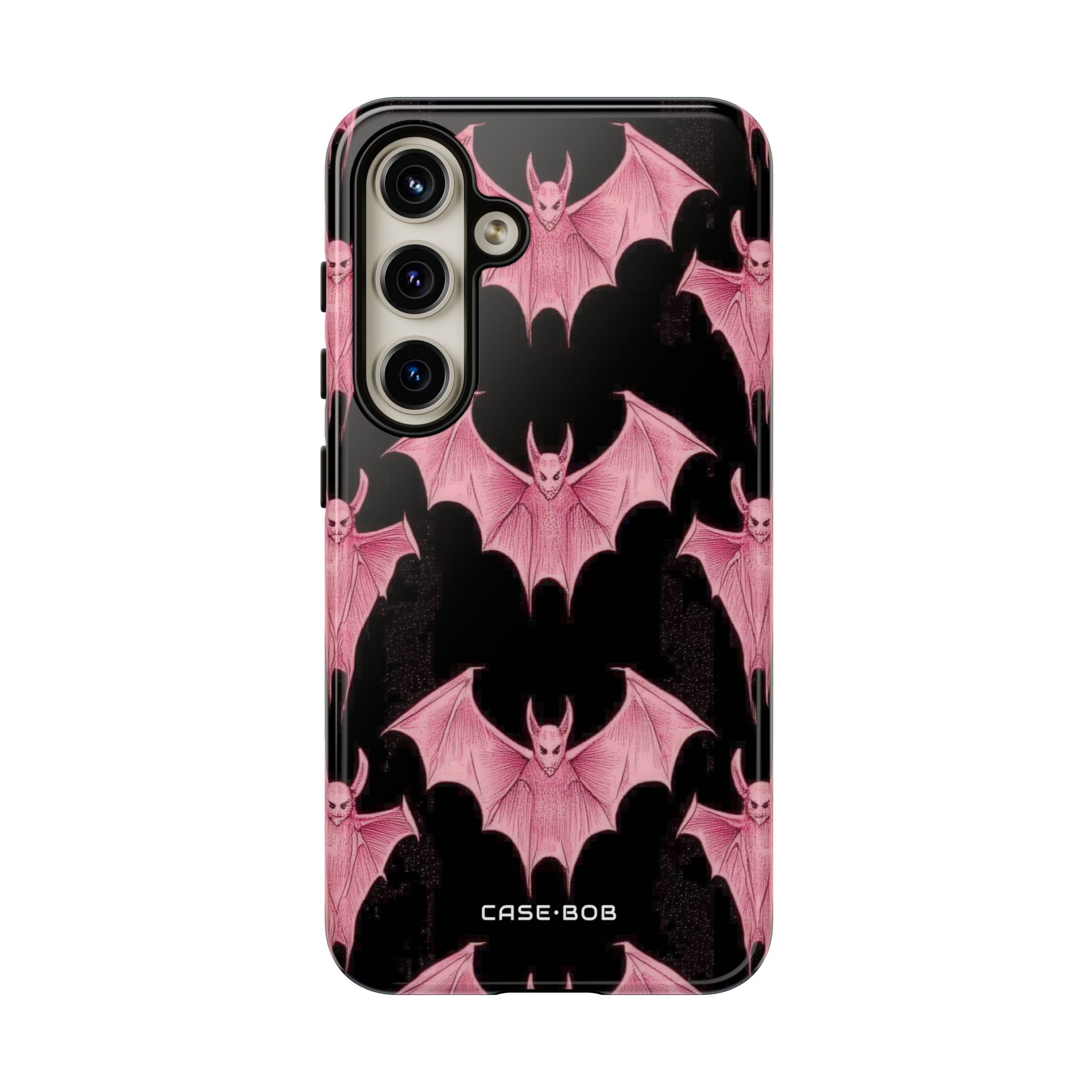 Pink Batwave Samsung S24 Case - Tough