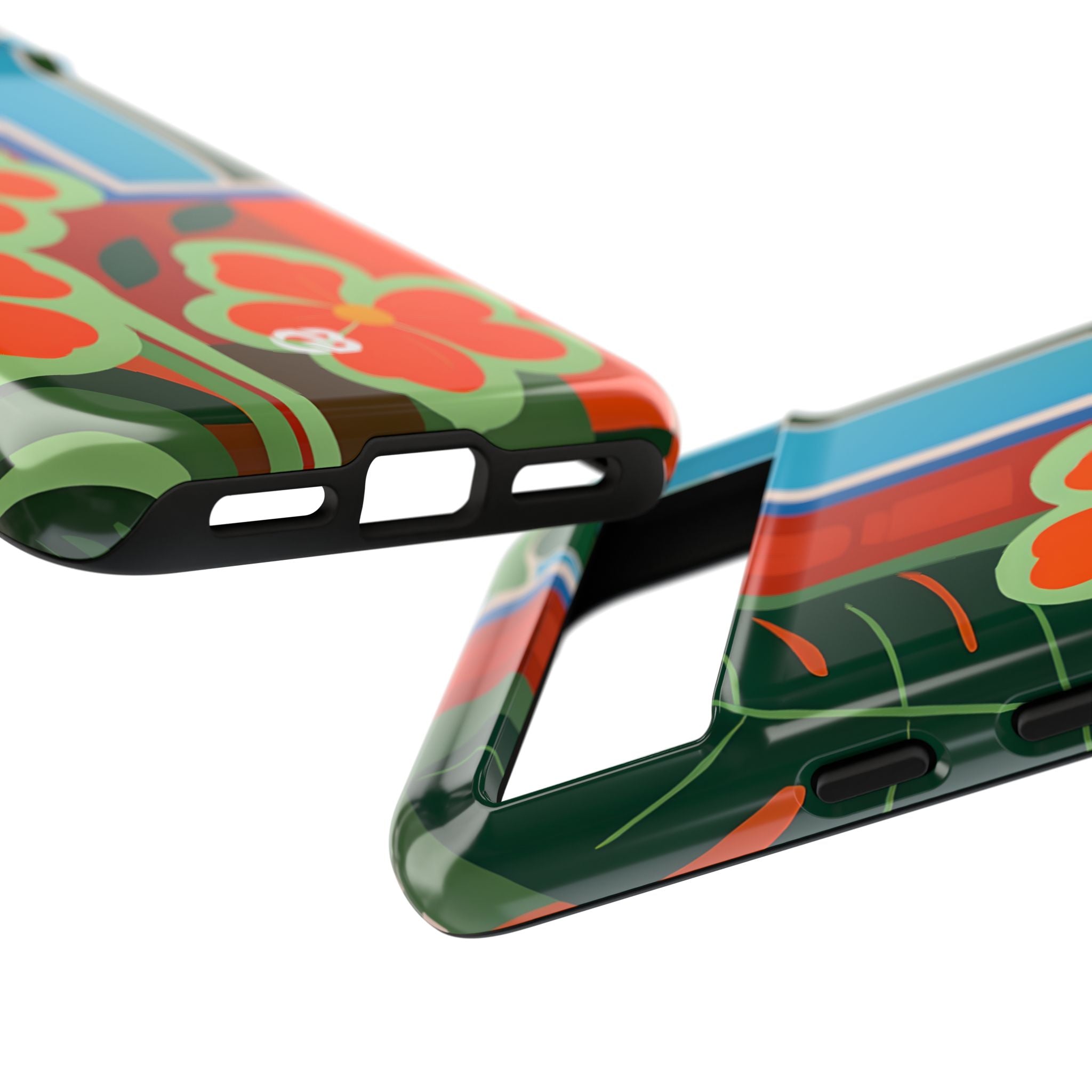 Vivid Jungle Collage · Tough