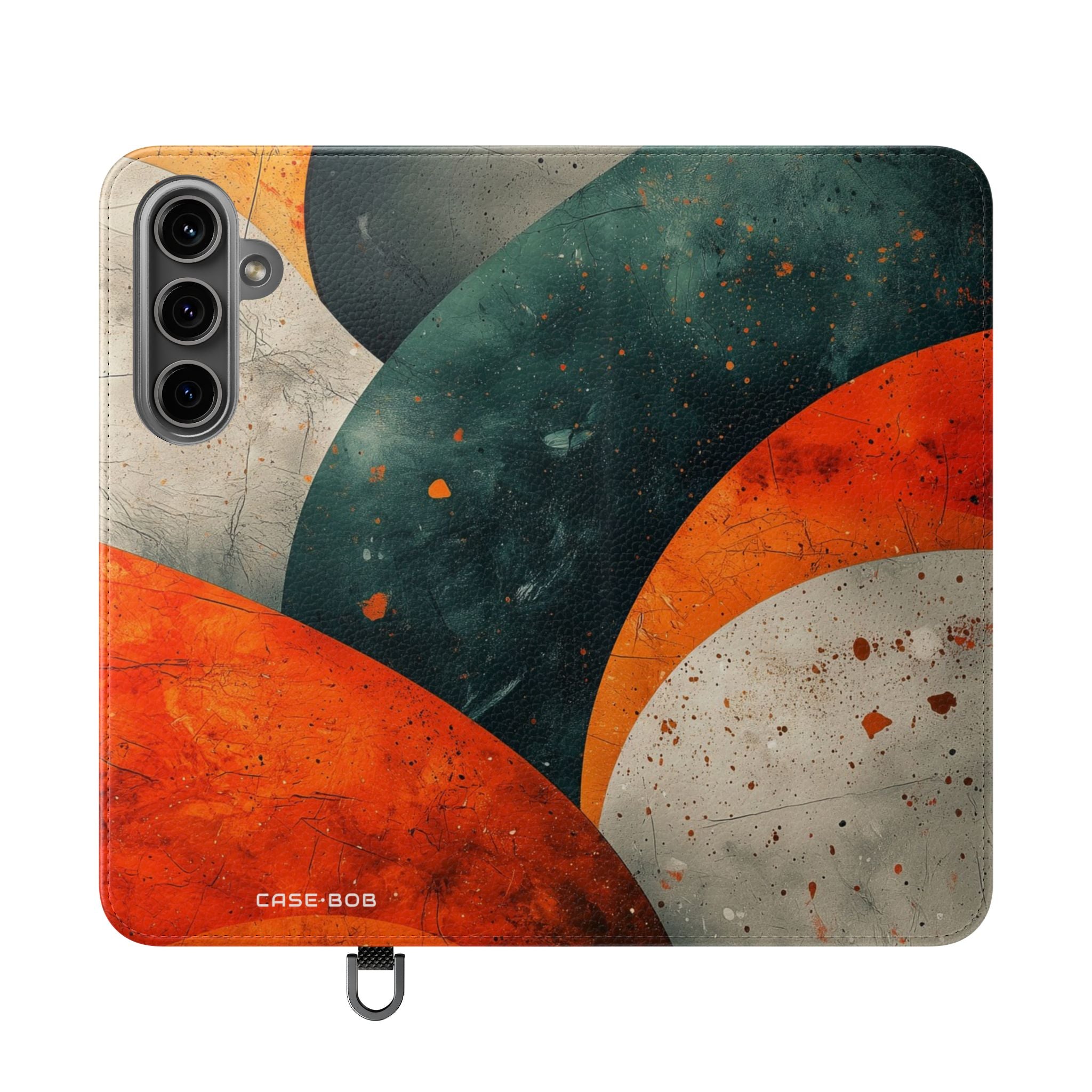 Sweeping Ember Bands - Samsung S24 Plus Case - Wallet