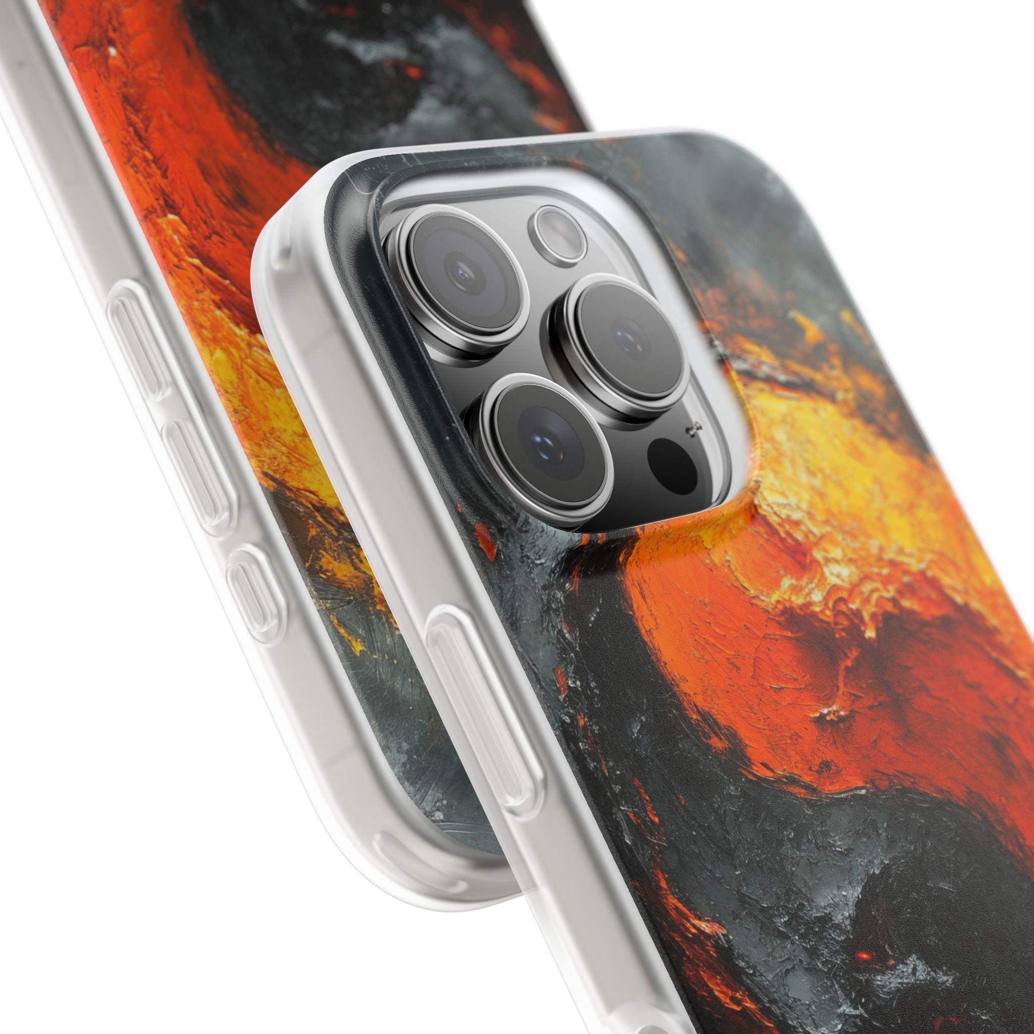 Molten Yin-Yang iPhone 16 Pro Case - Soft