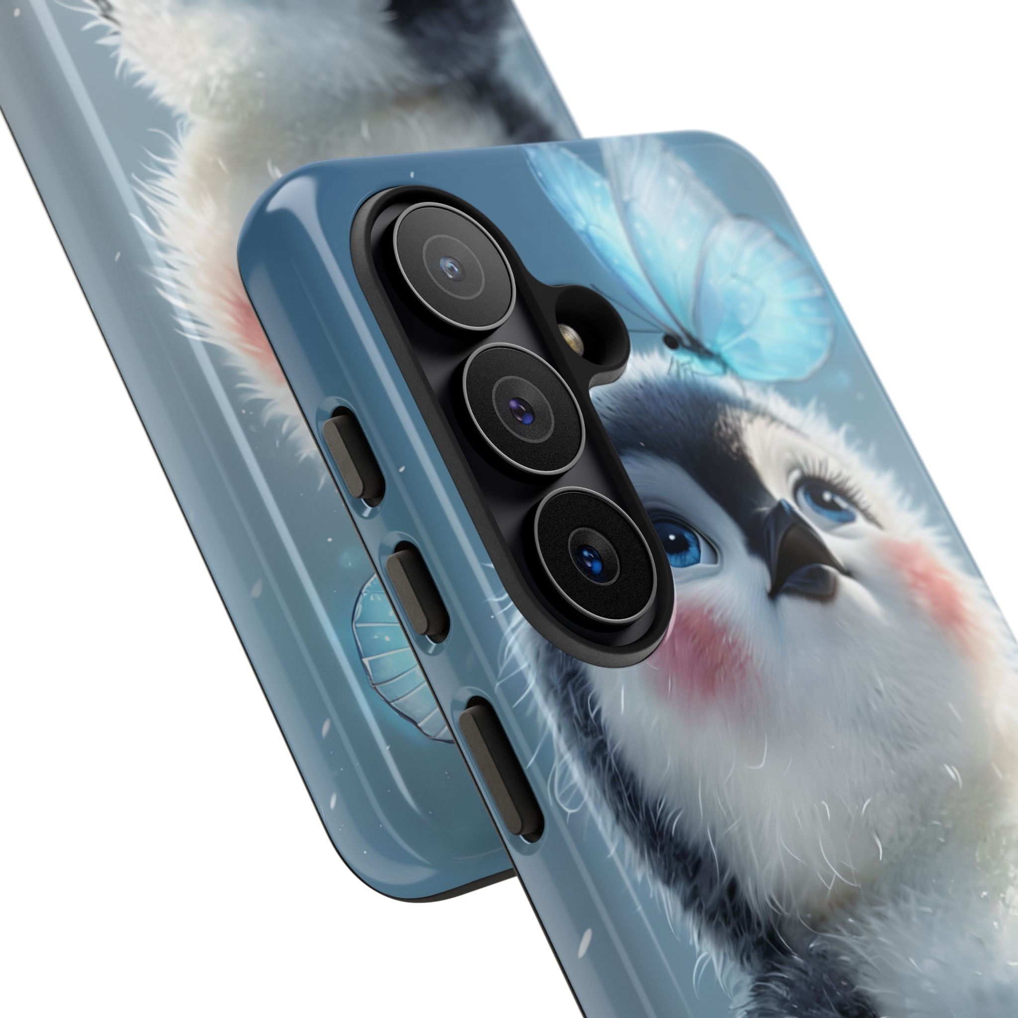 Frosty Penguin Glow · Tough Phone Case for Samsung