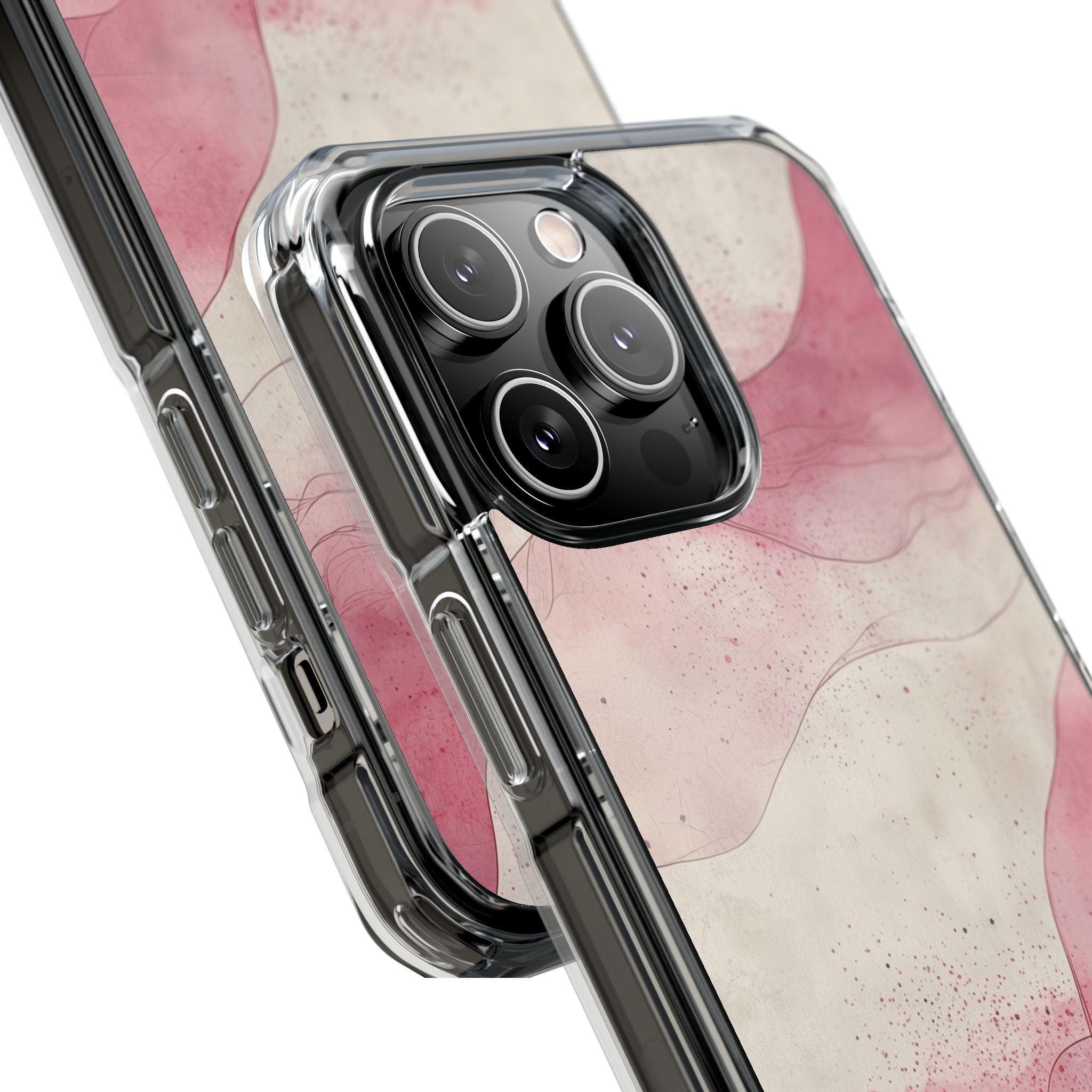 Crimson Waves iPhone 14 Pro Max Cover - Impact