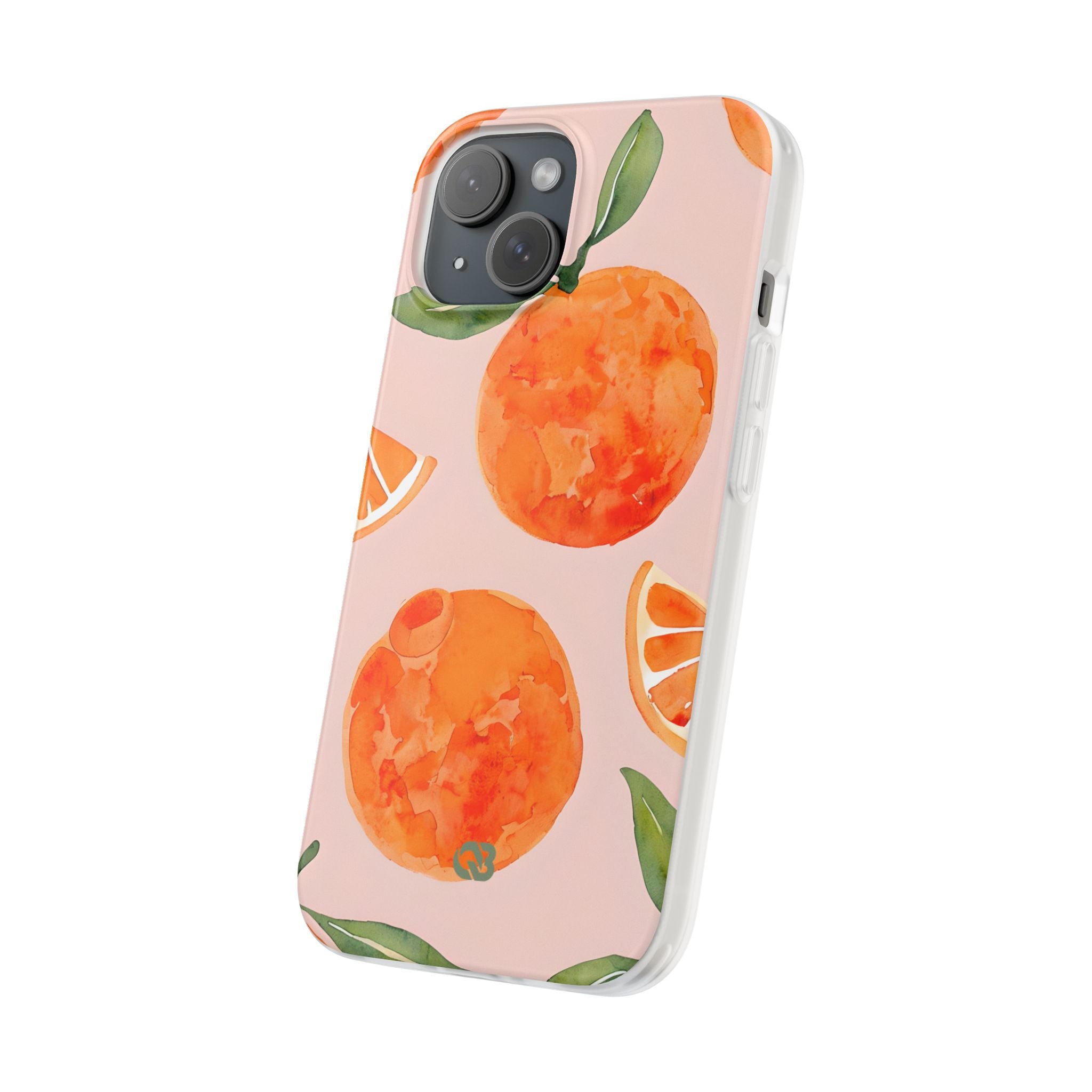 Sunkissed Orange Harvest · Soft Case na telefon dla iPhone