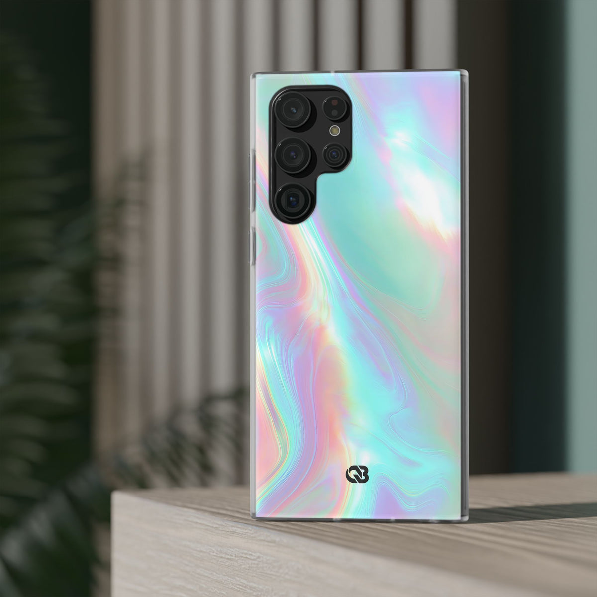 Prismatic Liquid Light · Lite Phone Case for Samsung · Teal