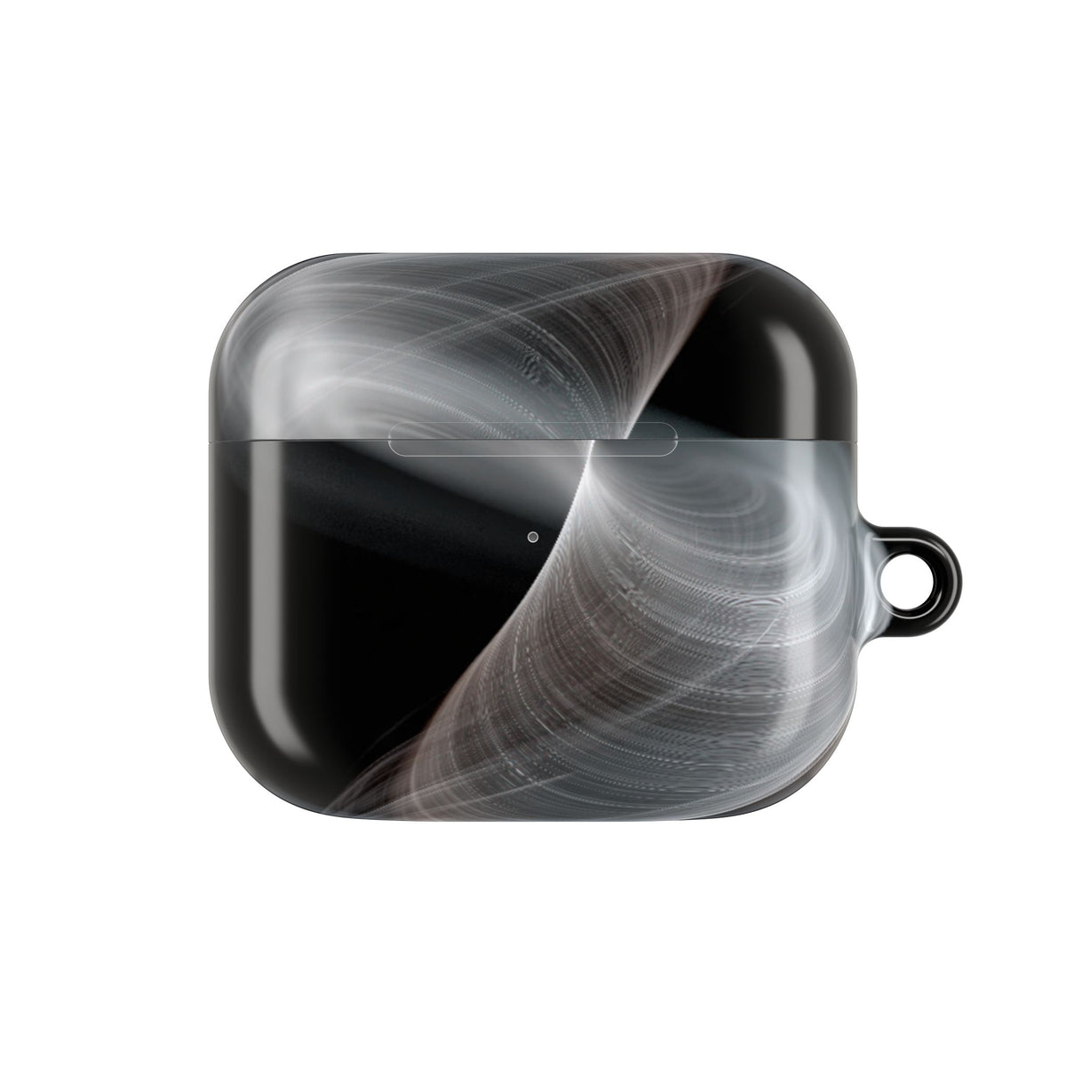 Luminous Vortex · Hard Case for AirPods & AirPods Pro · Black