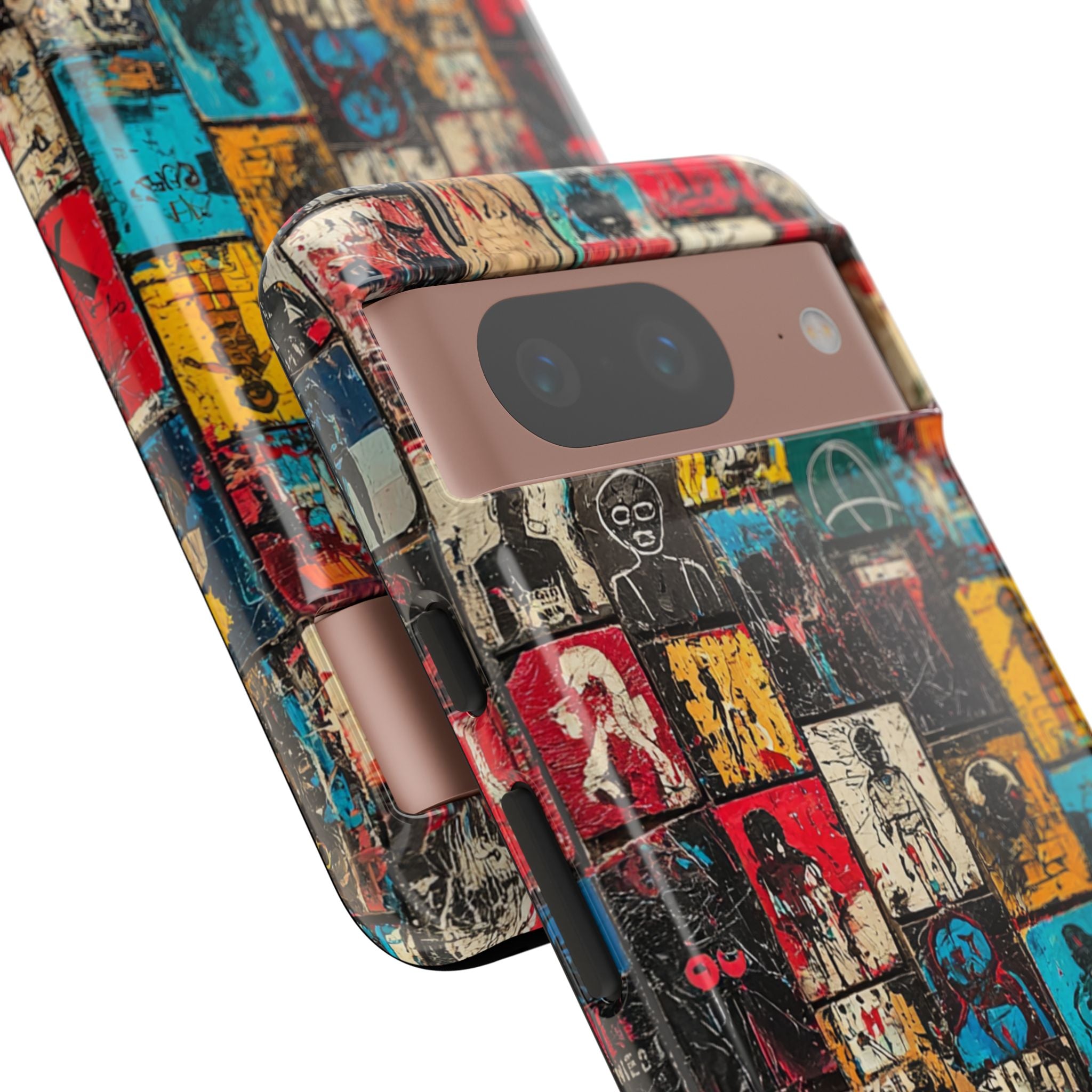 Figured Grid Google Pixel 8 Case - Tough