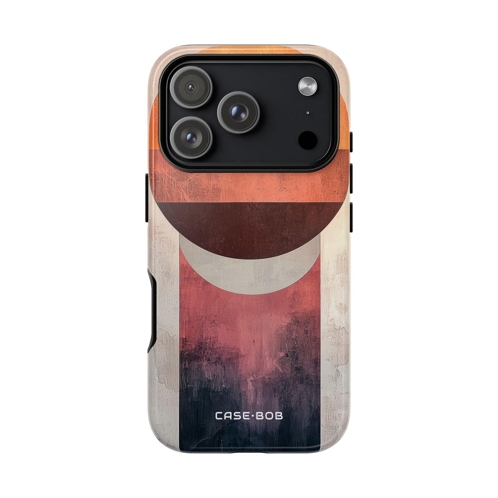 Sunset Orb iPhone 17 Pro Case - Tough - CASE•BOB