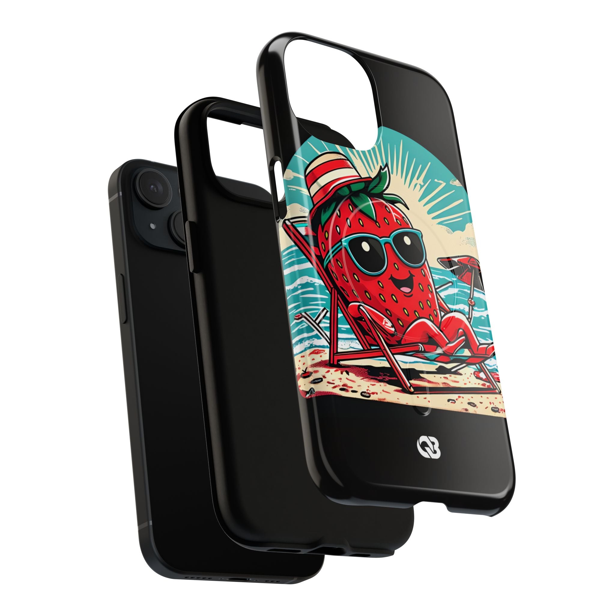 Retro Coastal Berry · Tough+ Magsafe